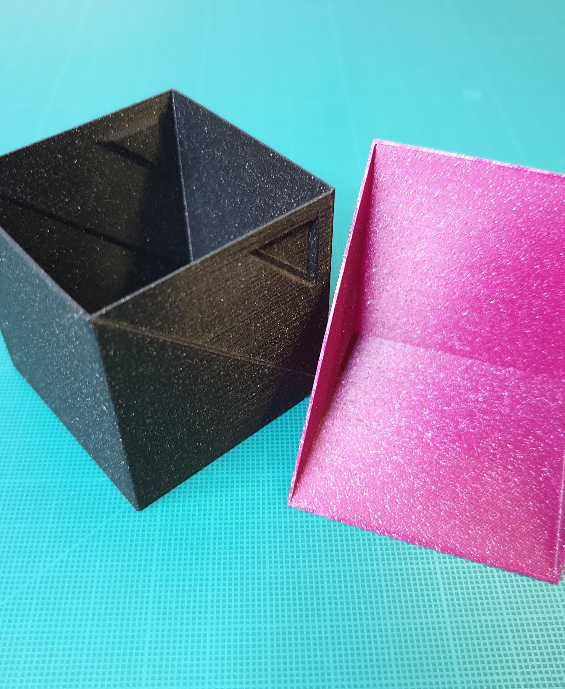 Gift Cube 50mm || Vase Mode 3d model