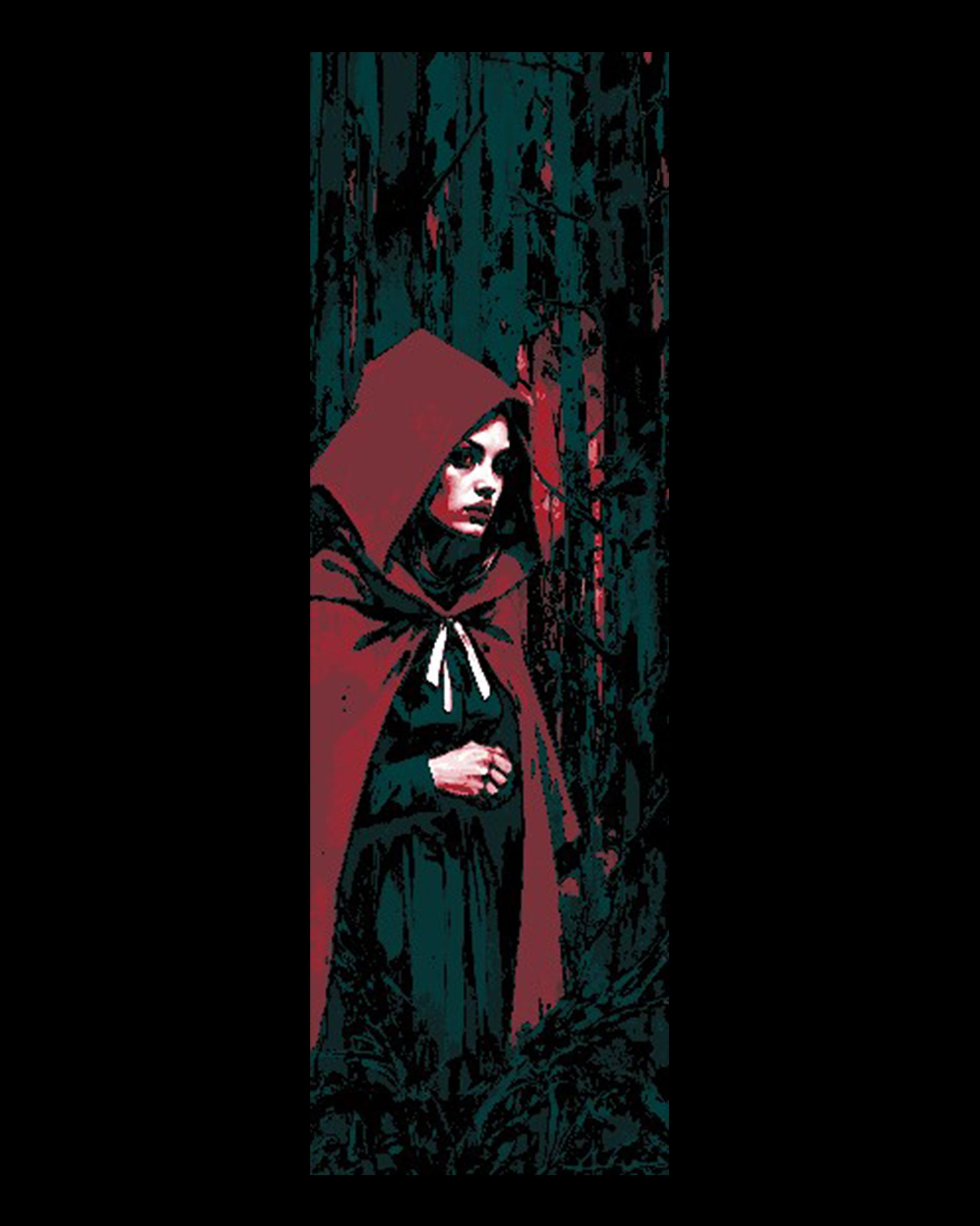 Dark Tales of Little Red Riding Hood in the Oppressive Forest - Set of bookmarks 3d model