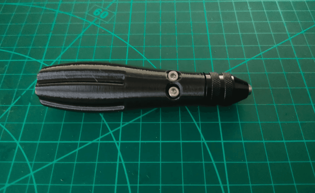 Handle for keyless drill chuck 0,3 3d model