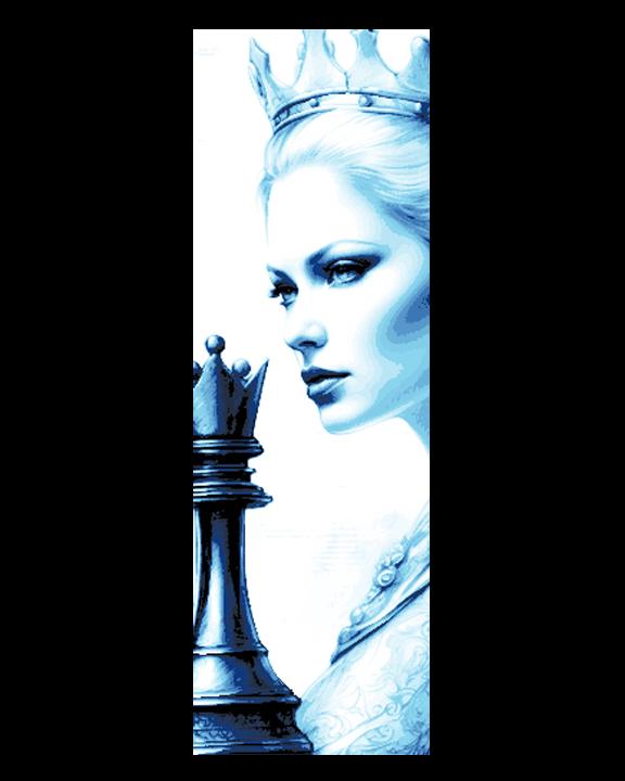 Visions of the Ice Queen - Strategy and Cunning - Set of 3 Bookmarks 3d model