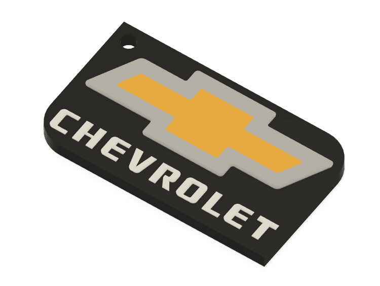 Keychain: Chevy V 3d model