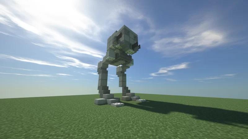 atst.Minecraft AT-ST Walker 3d model