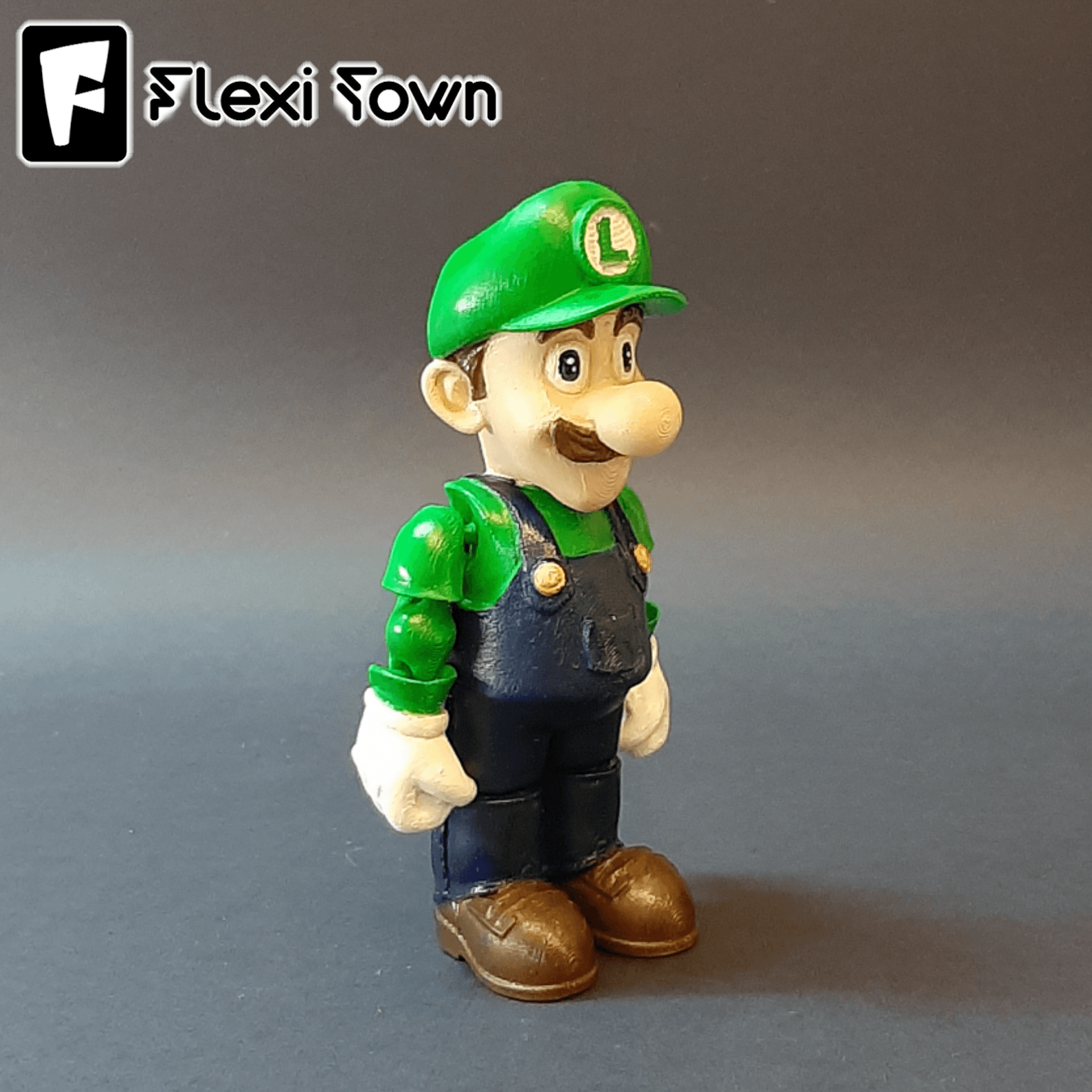 Flexi Print-in-Place Luigi 3d model