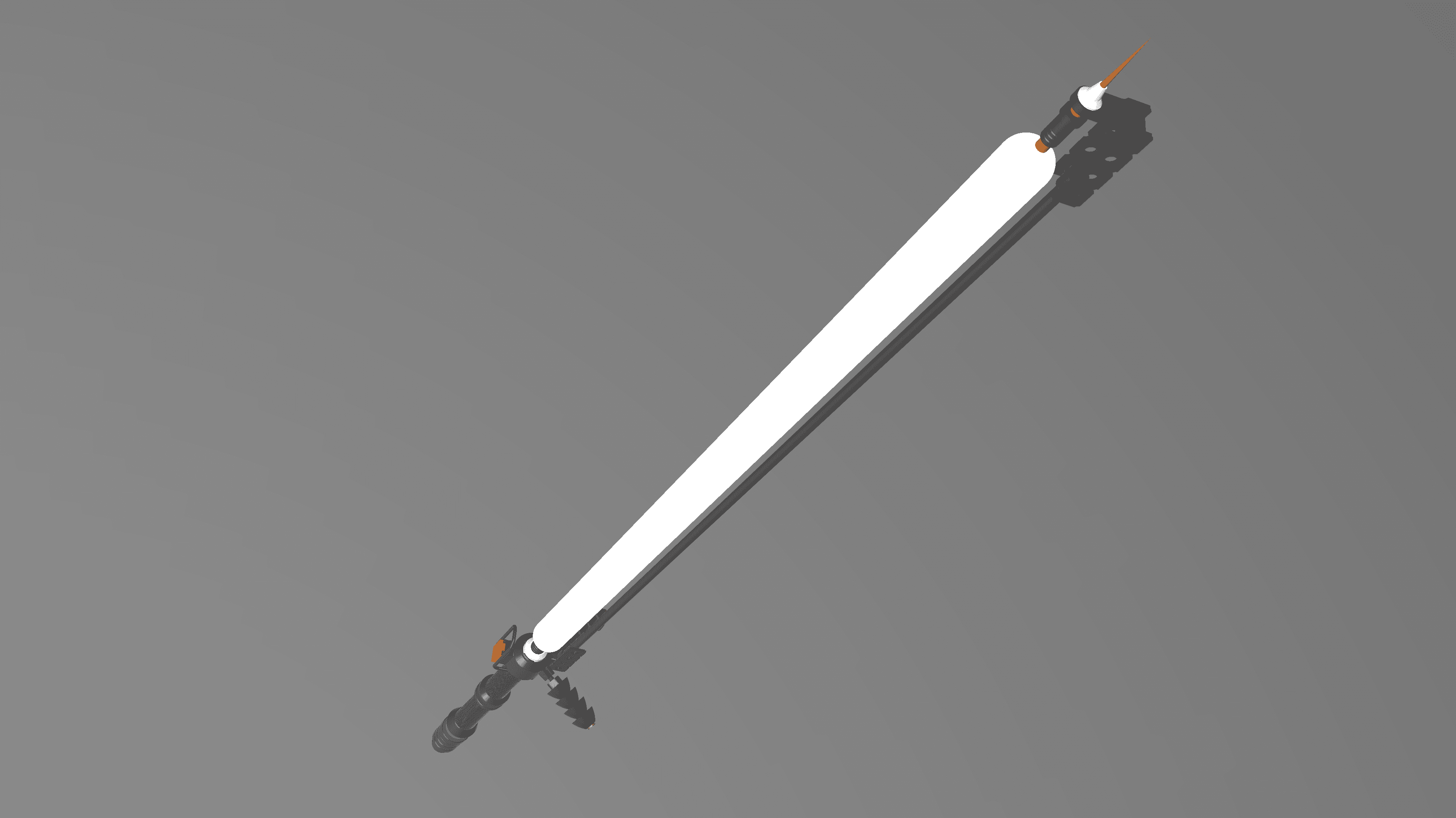 Travis Touchdowns Blood Berry Beam Katana - No More Heroes 3d model