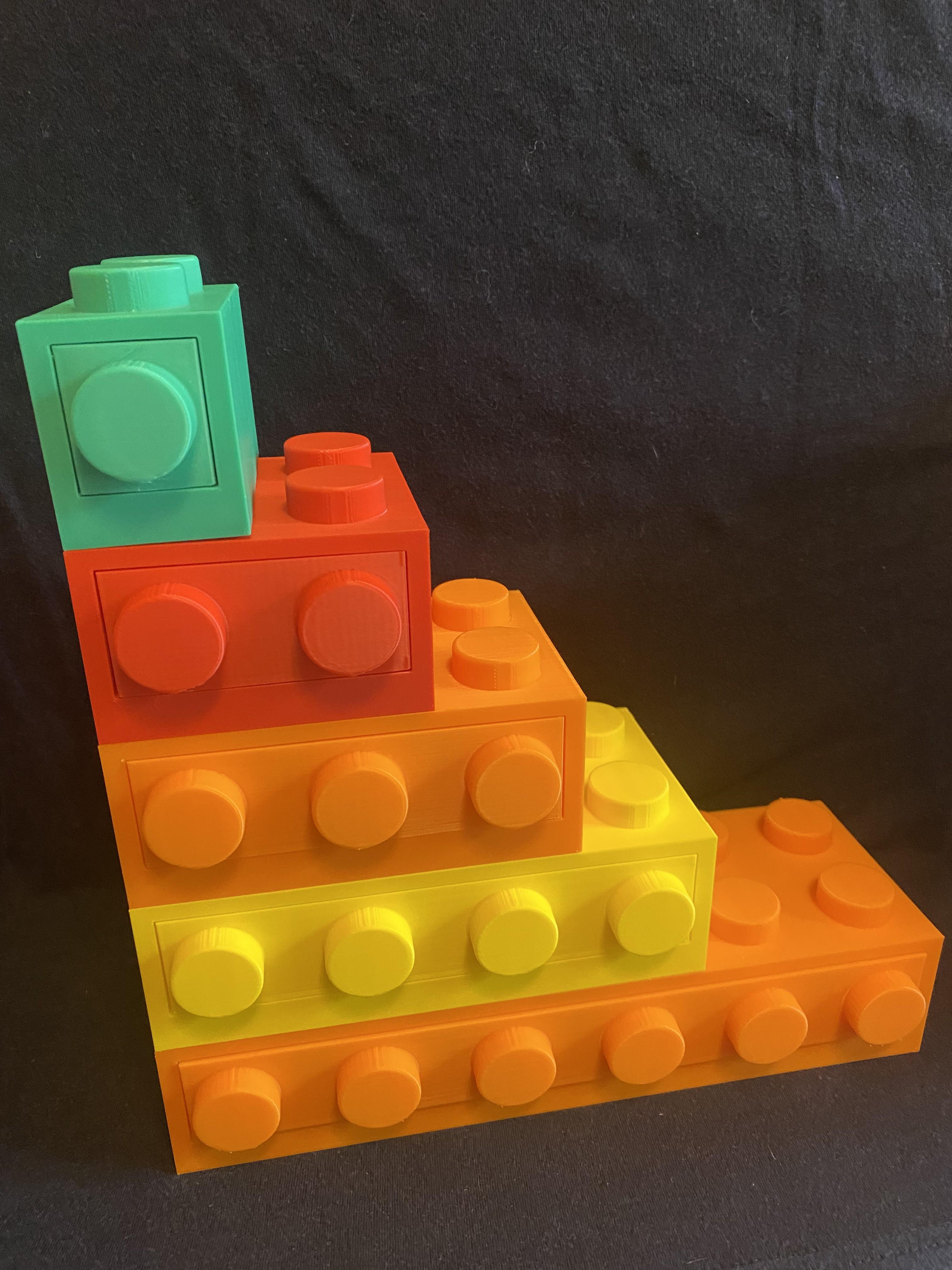 Brick Desktop Organization System 3d model