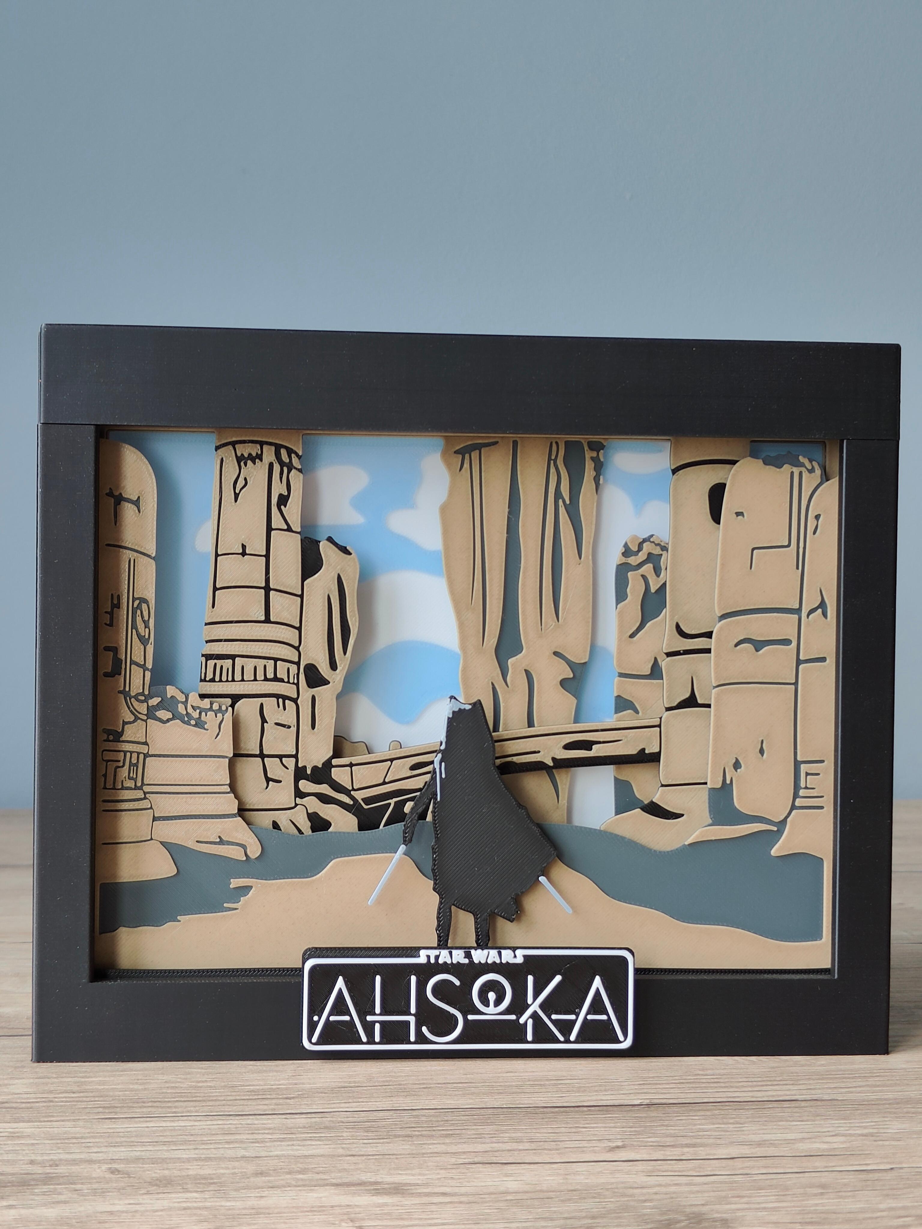 Ahsoka Arcana Shadow Box 3d model
