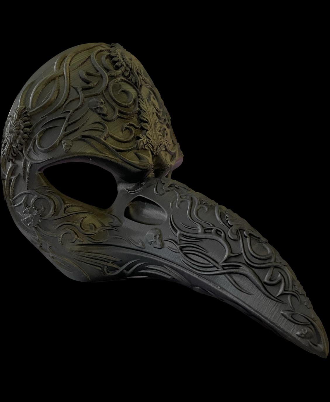 Gothic Raven Mask  3d model