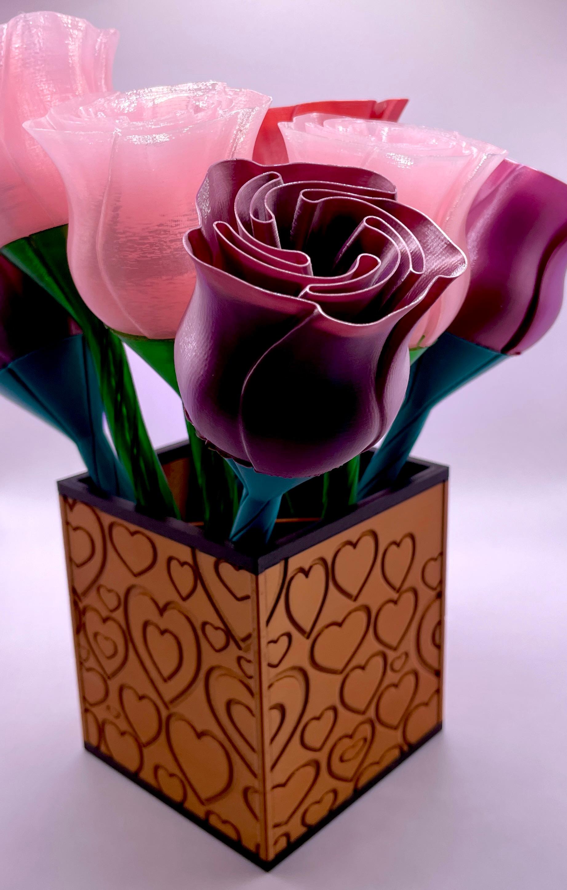 The Perfect 3D Flower Vase 3d model