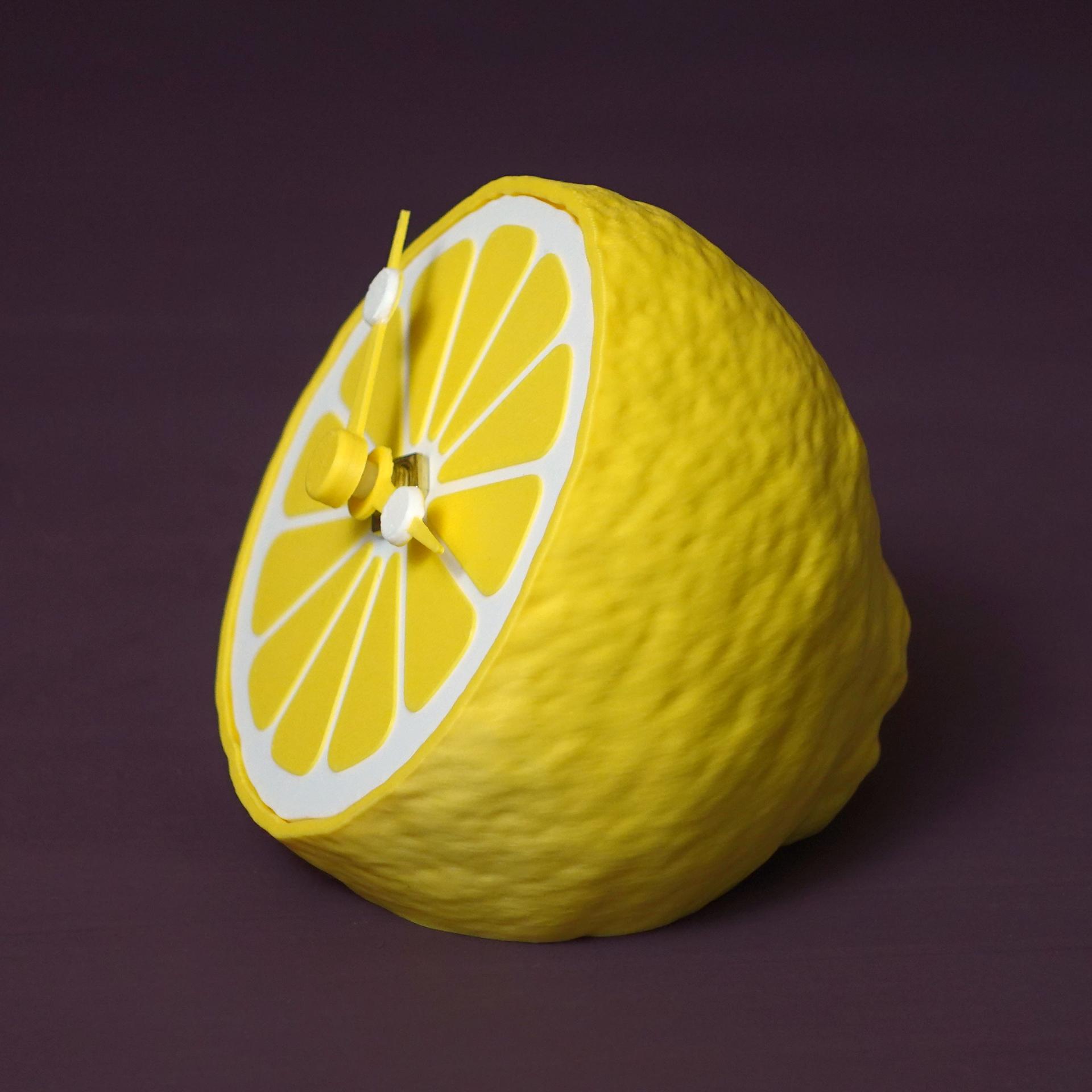 Citrus clock 3d model