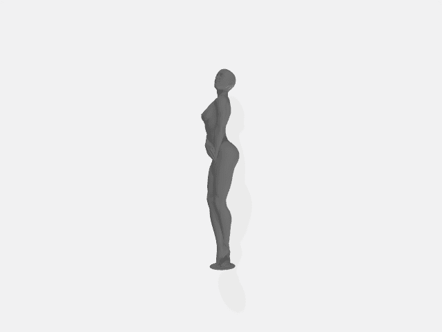 Woman.obj 3d model