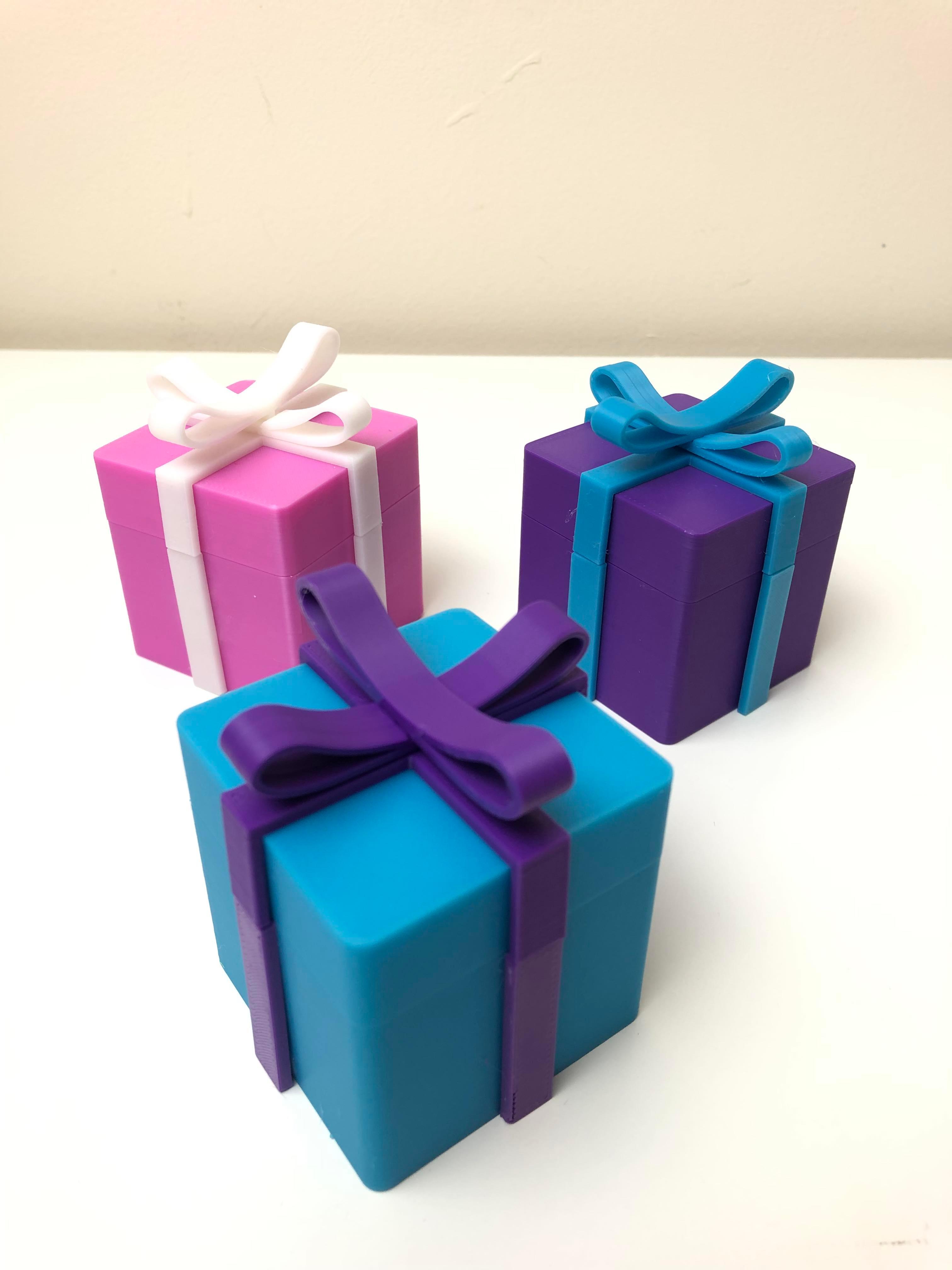 Present Box 3d model