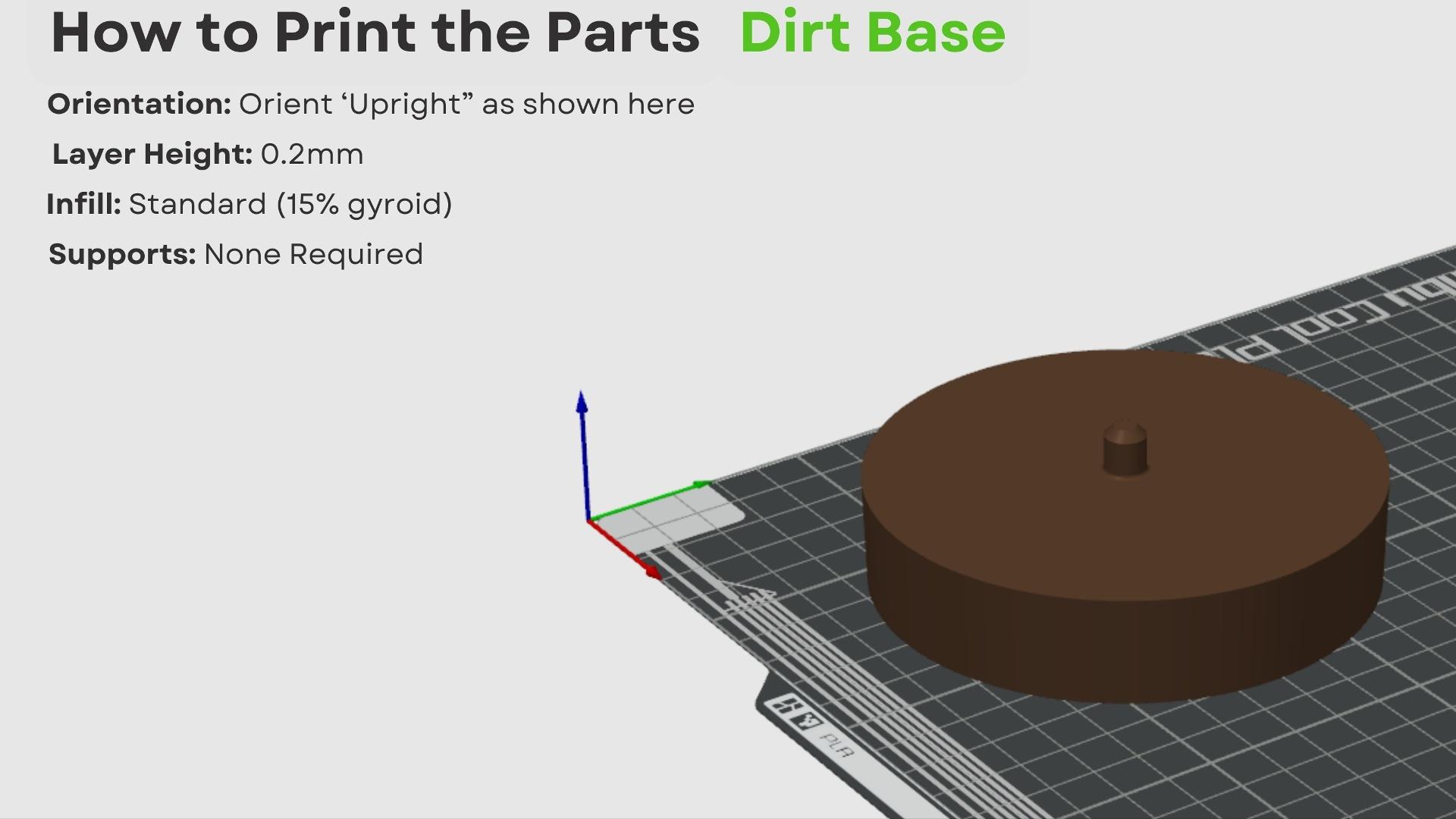 Push Pin Succulent 3d model