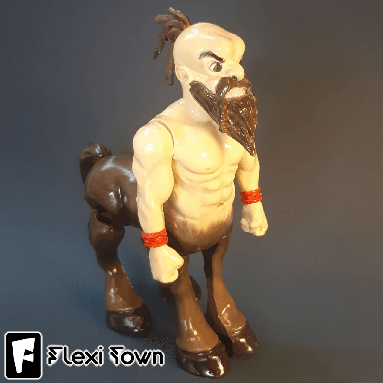 Flexi Print-in-Place The Centaur 3d model
