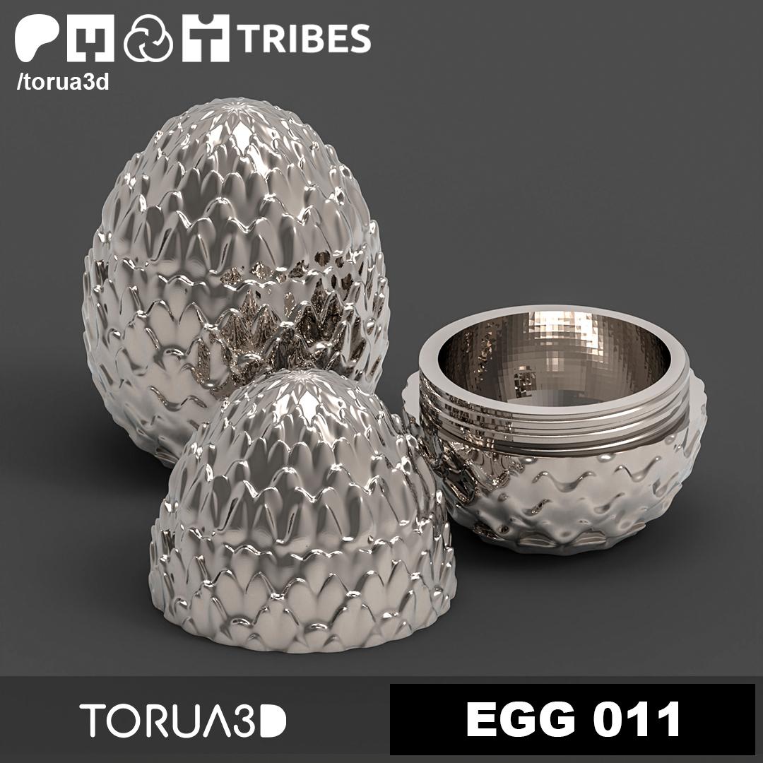 Dragon eggs set 3 | STL files 3d model