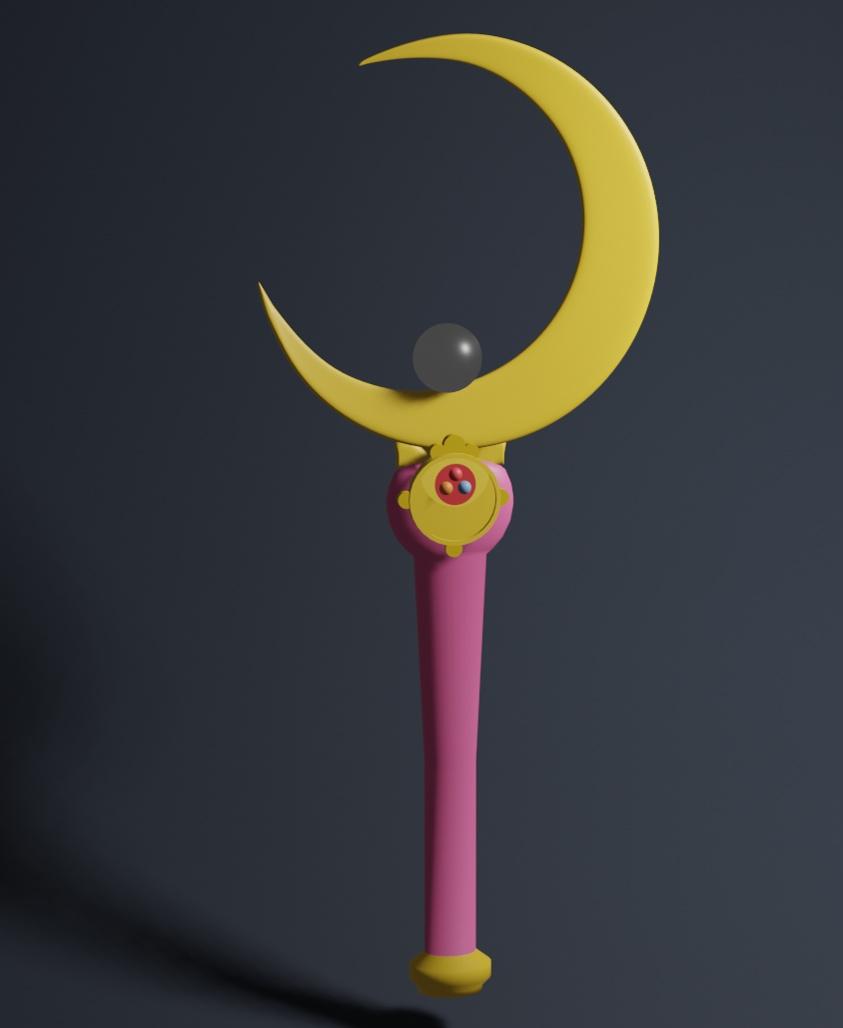 Sailor Moon Wandstl 3d Model By Spuduk3d On Thangs