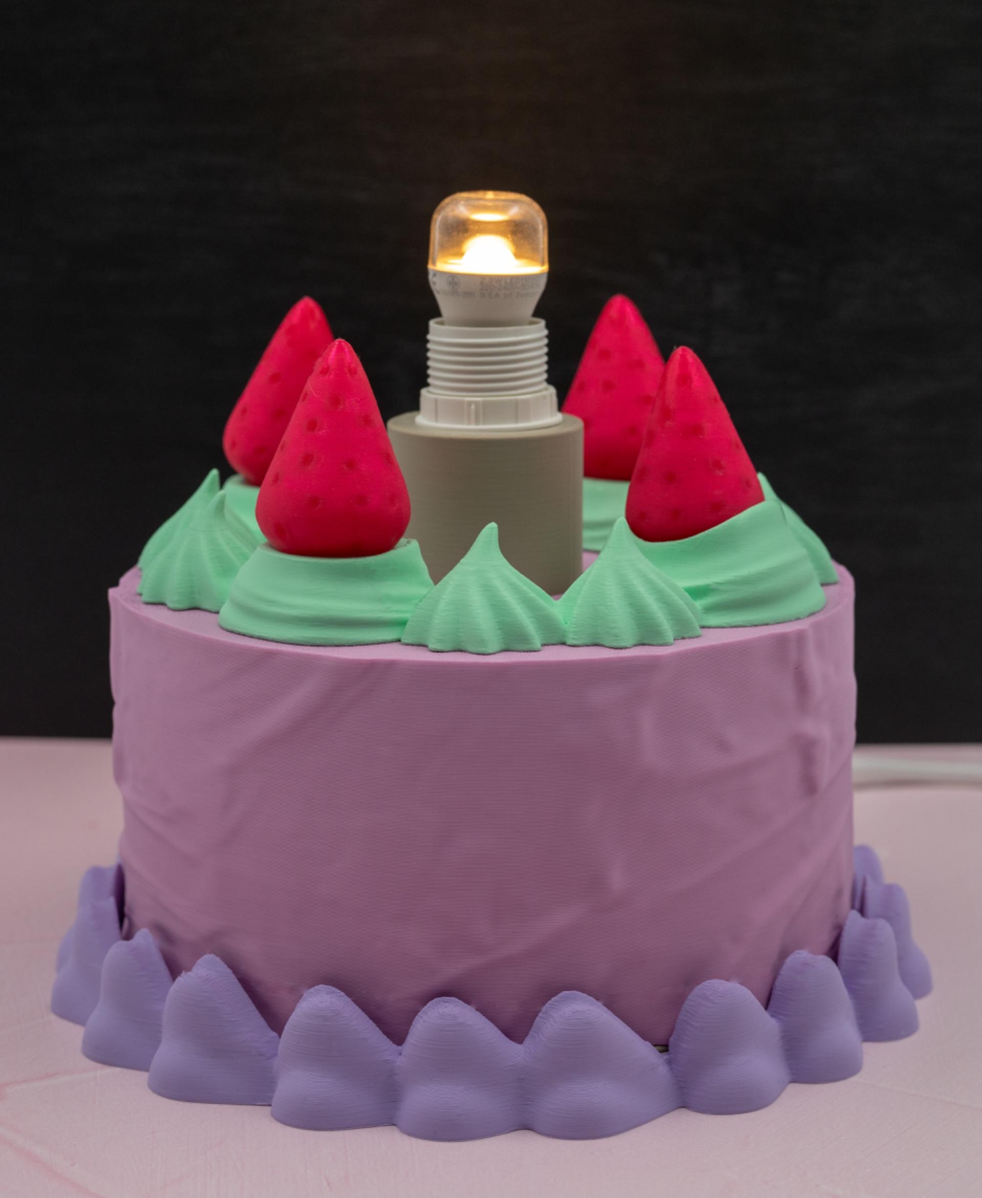 Cake Lamp  3d model