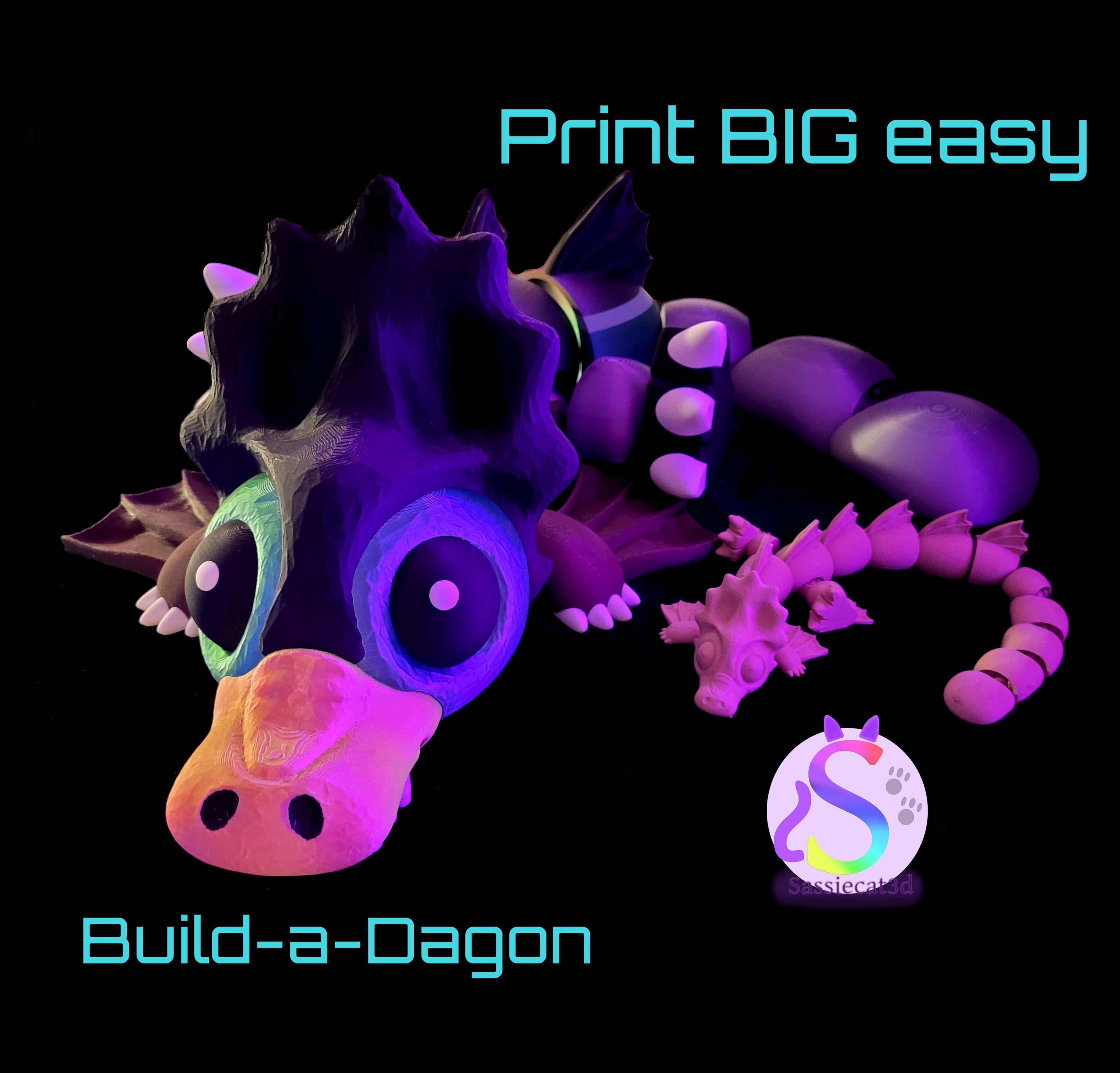 Platypusaurus Rex Build-a-dragon *Commercial Version* 3d model