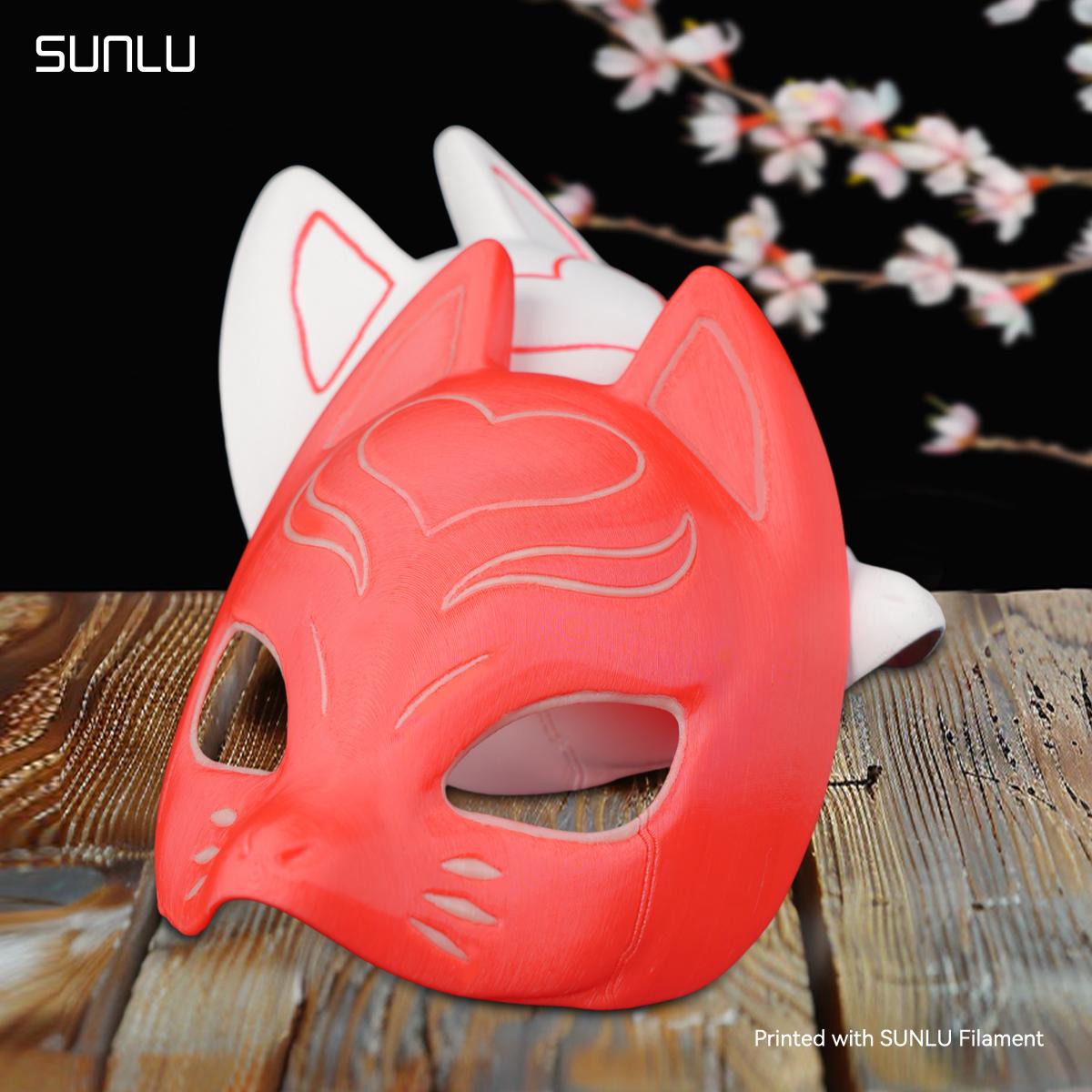 Luminous Fox Mask_SUNLU.stl 3d model
