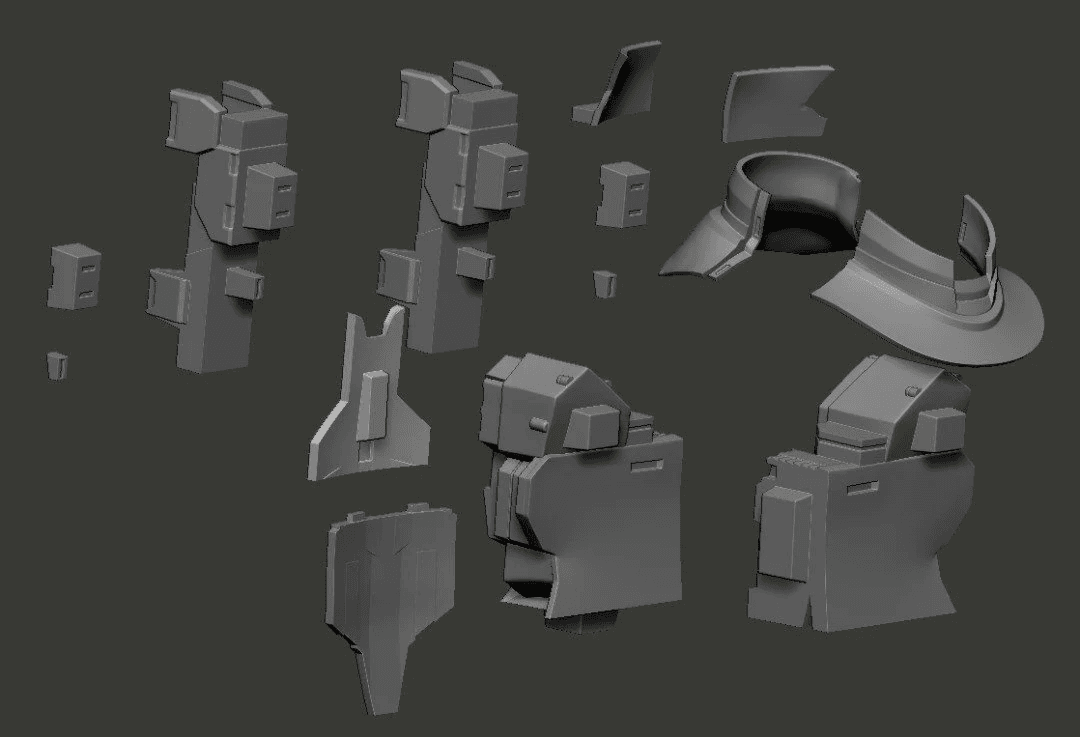 Iron Deadpool Armor 3d Print File STL 3d model