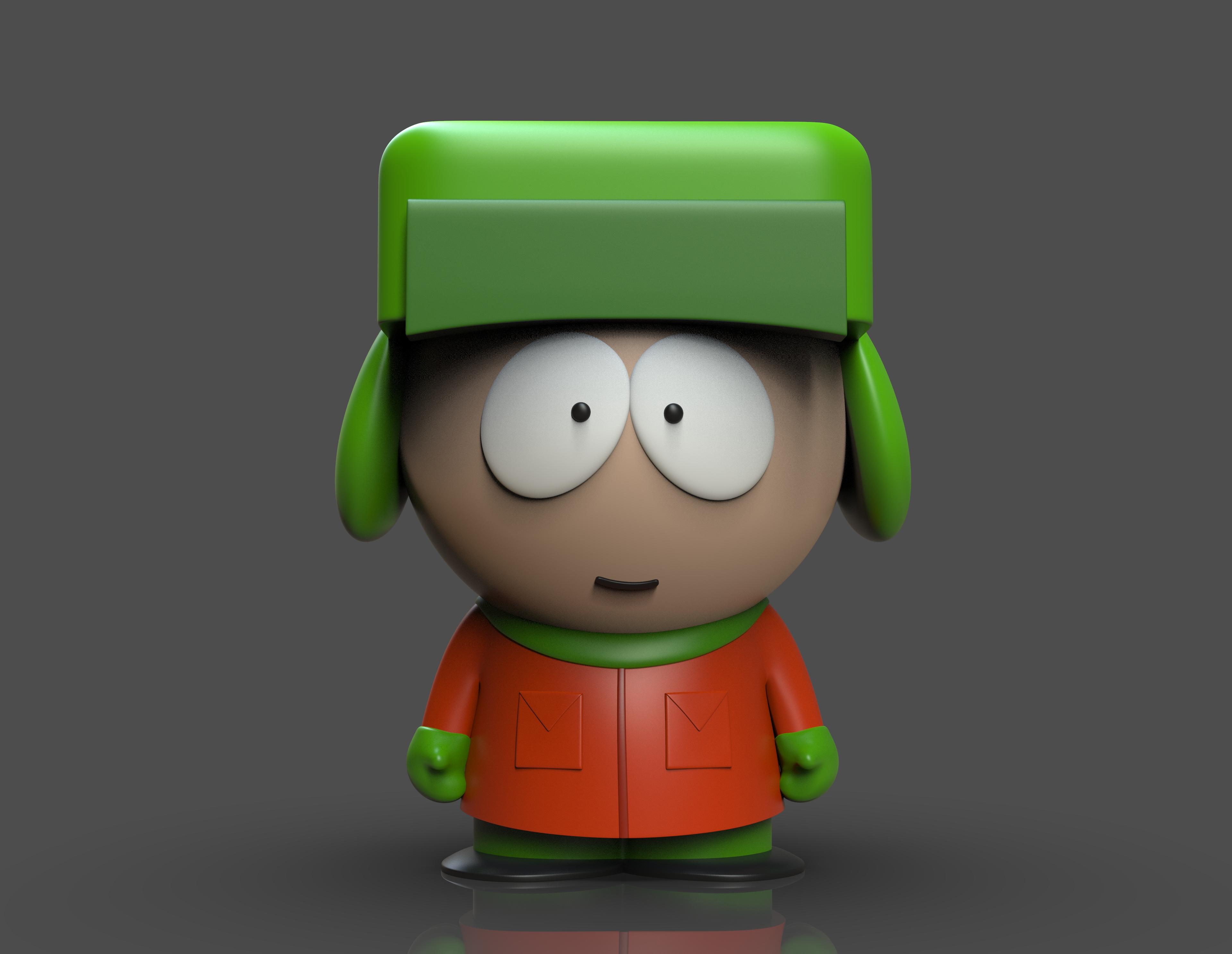 South Park Kyle Figure 3d model