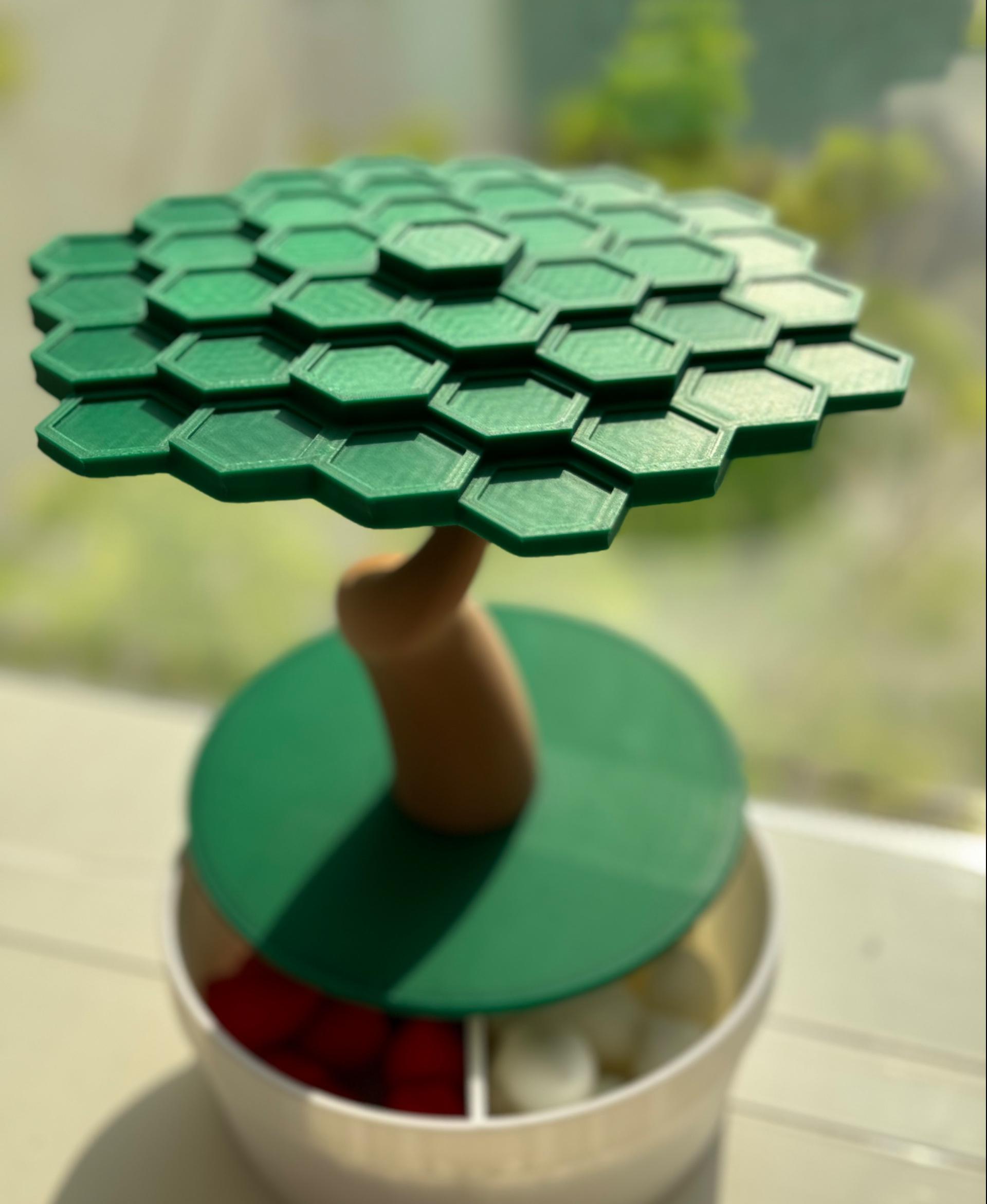 Bonsai, balancing table top puzzle game. 3d model
