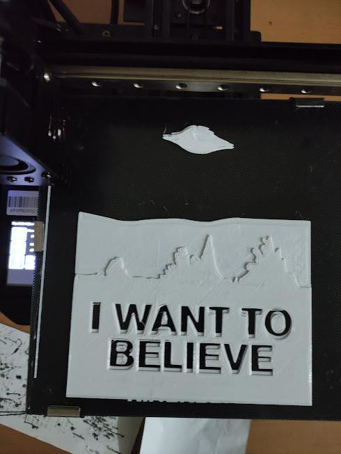 I WANT TO BELIEVE 3d model