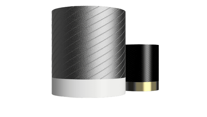 Round Coil Planter / Vase 3d model