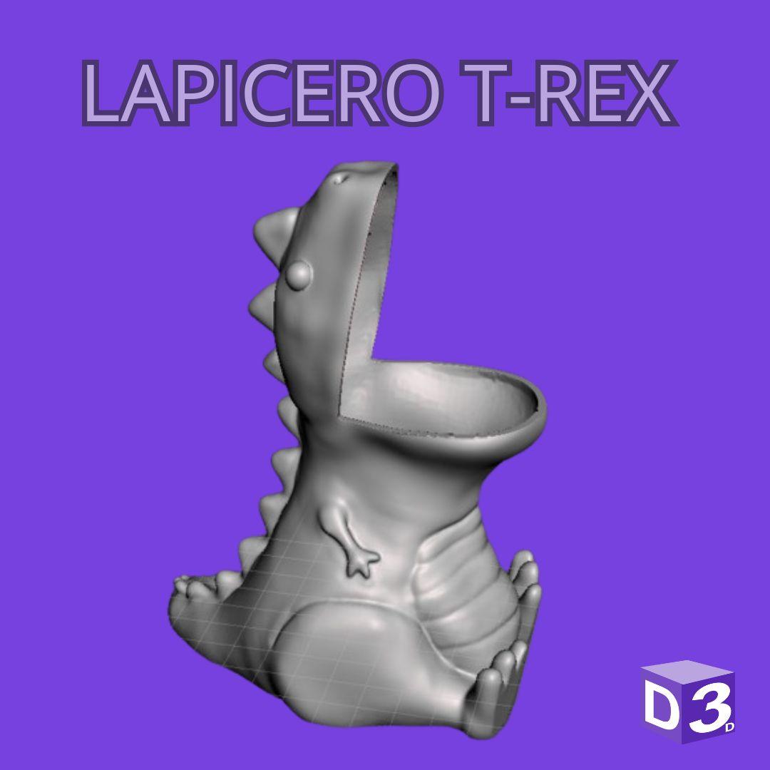 Lapicero Dino T-REX 3d model