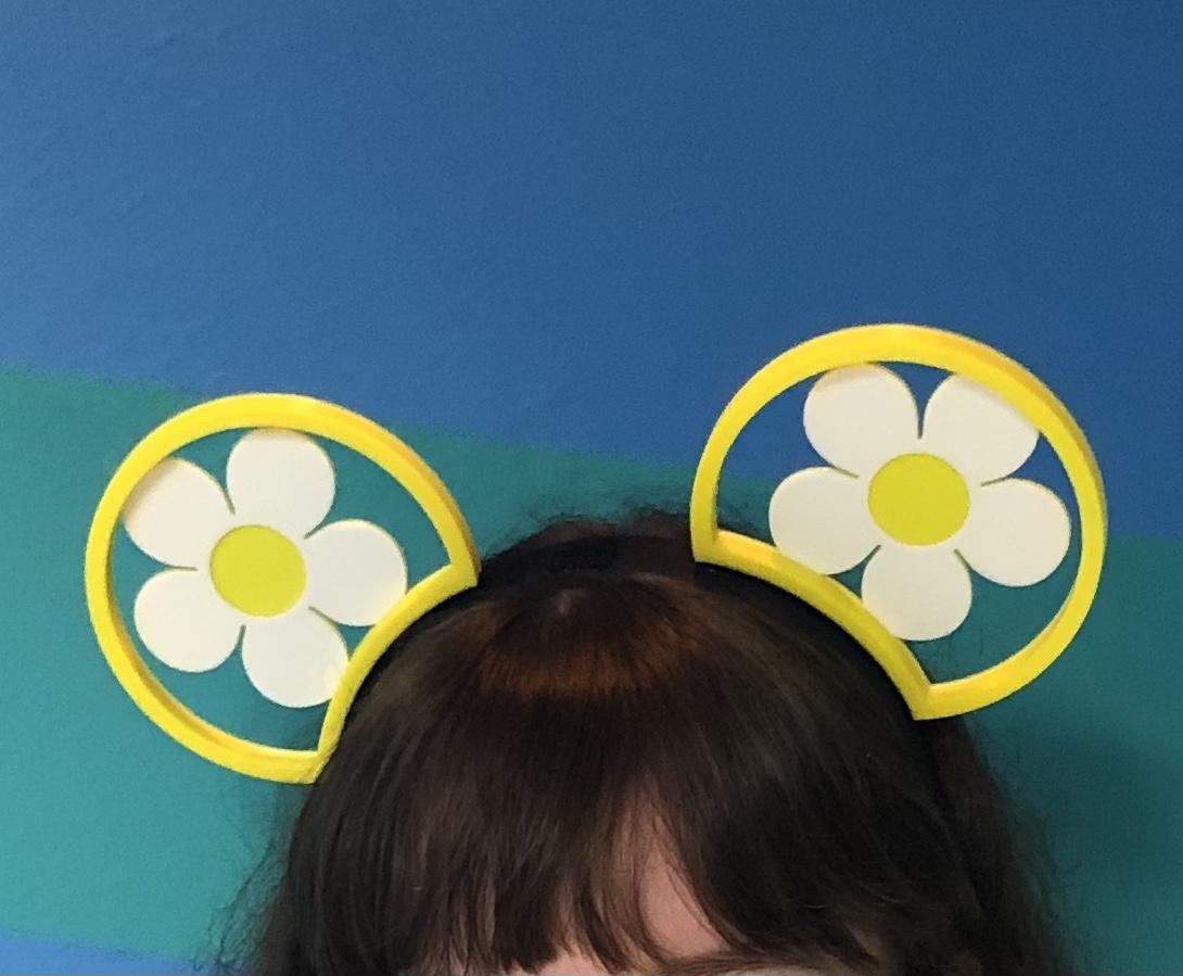 daisy ears 3d model