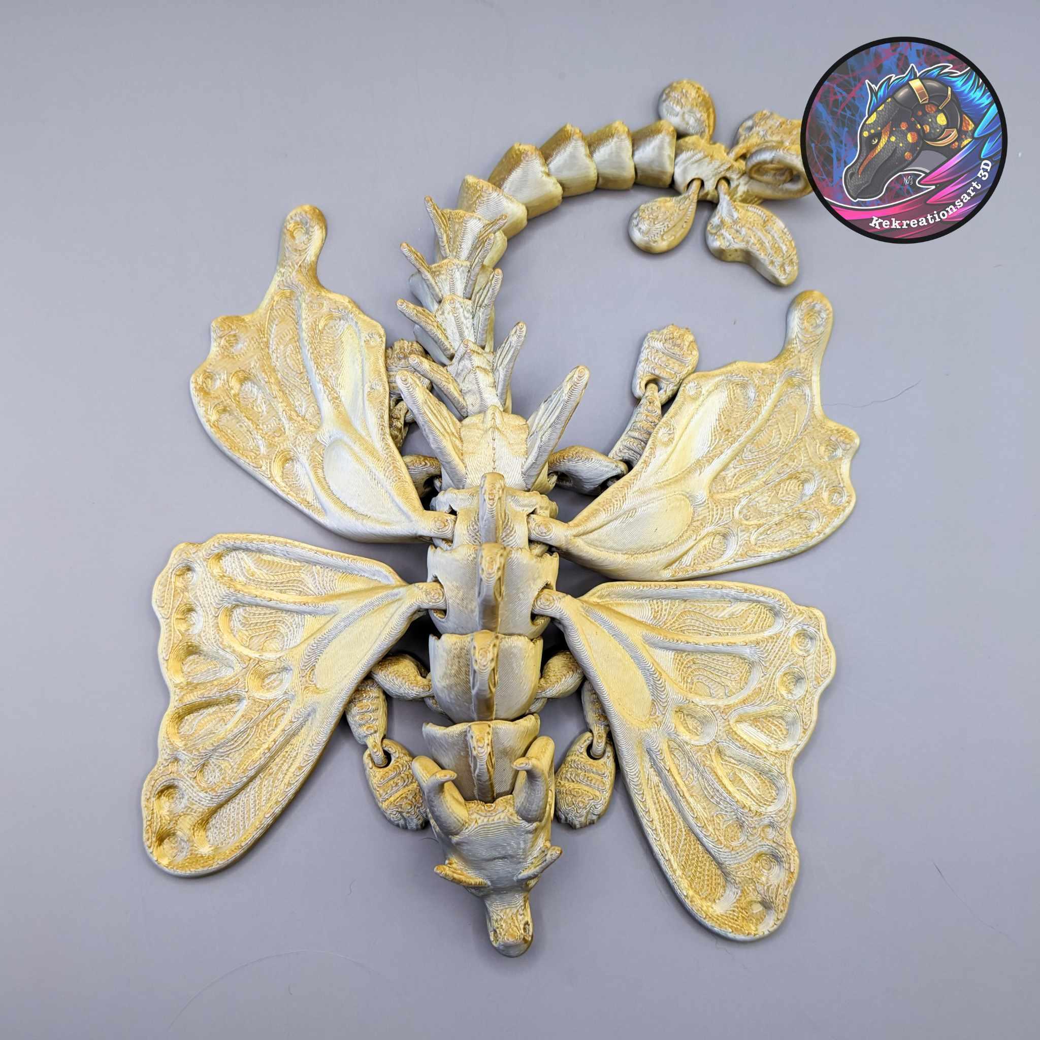 Flexi Butterfly Dragon 3d model