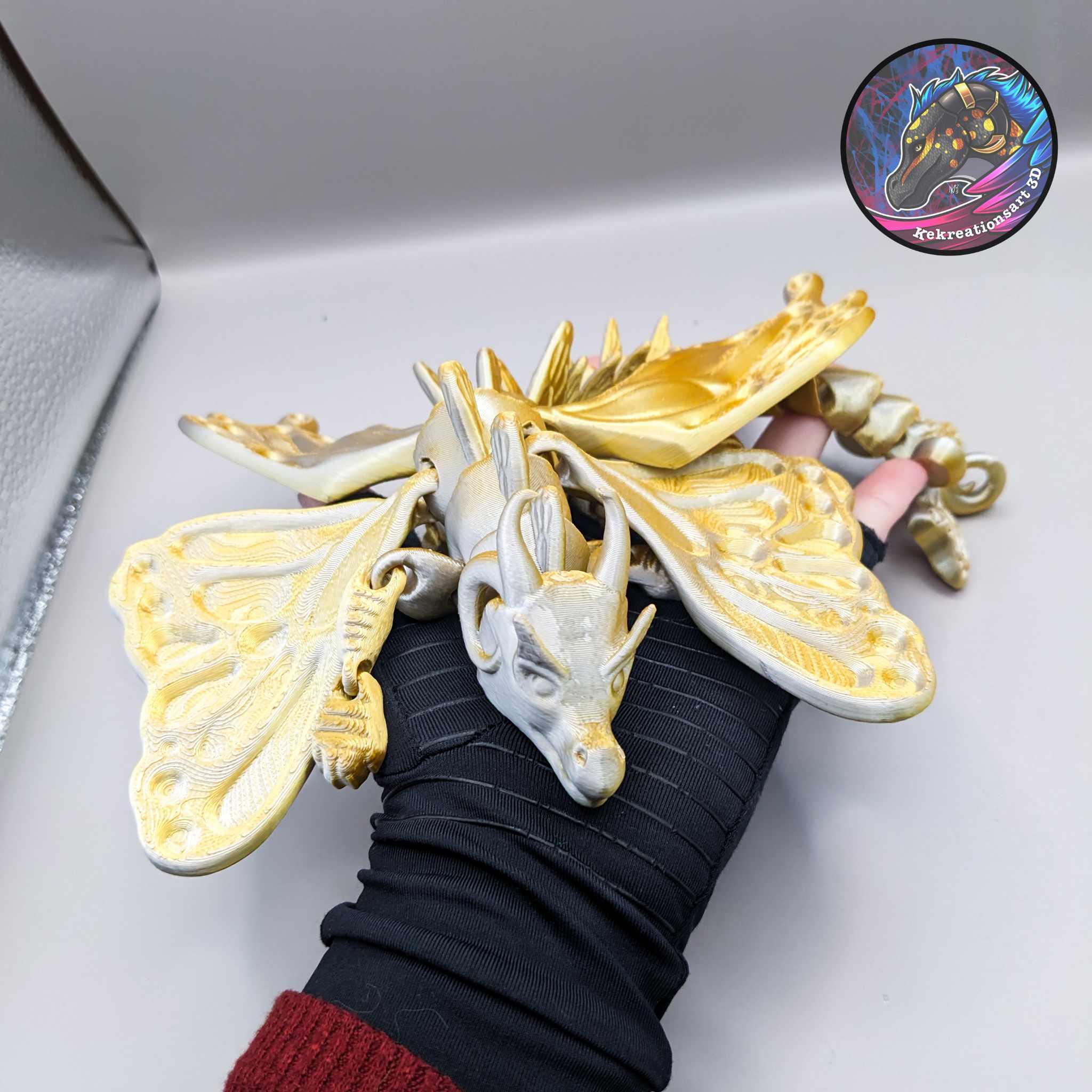 Flexi Butterfly Dragon 3d model