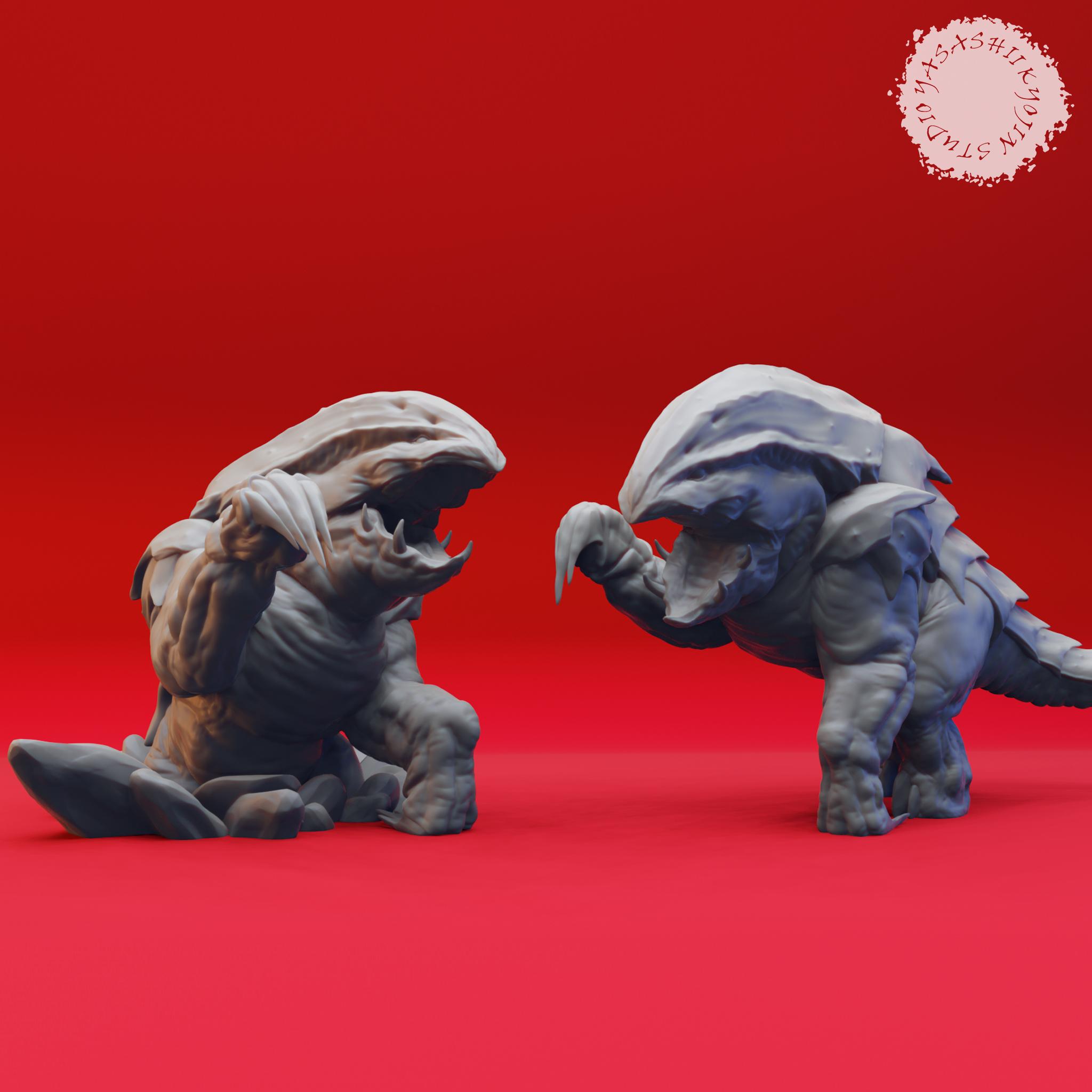 Bulettes - Tabletop Miniatures (Pre-Supported) 3d model