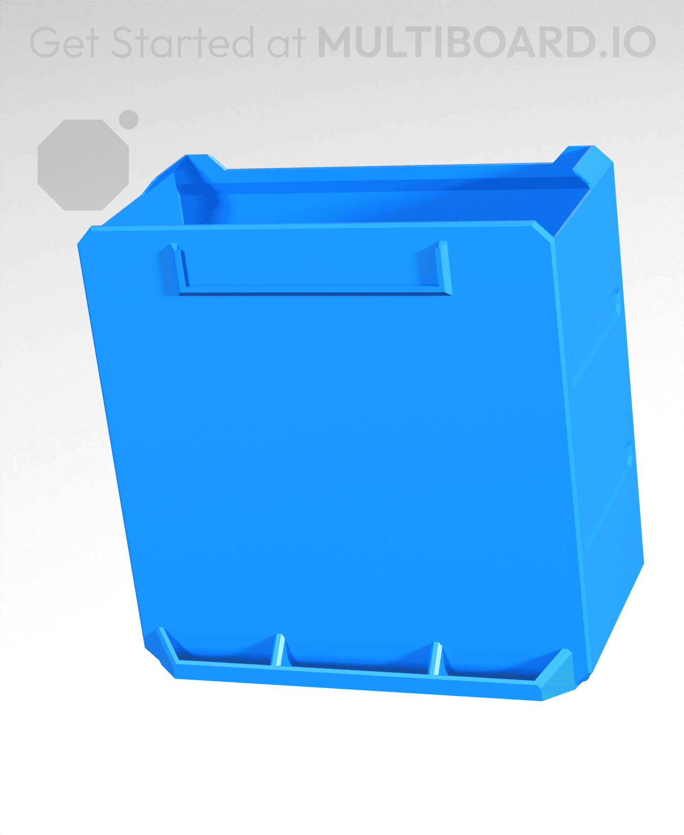 3x3x1.5-Deep - Multibin Simple Drawer 3d model