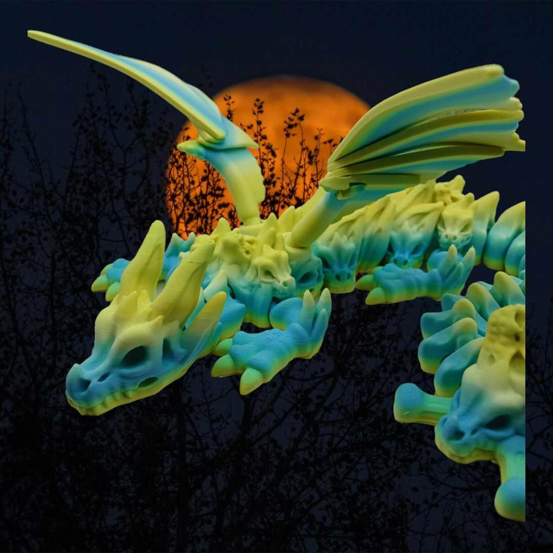 Skeleton Dragon 3d model