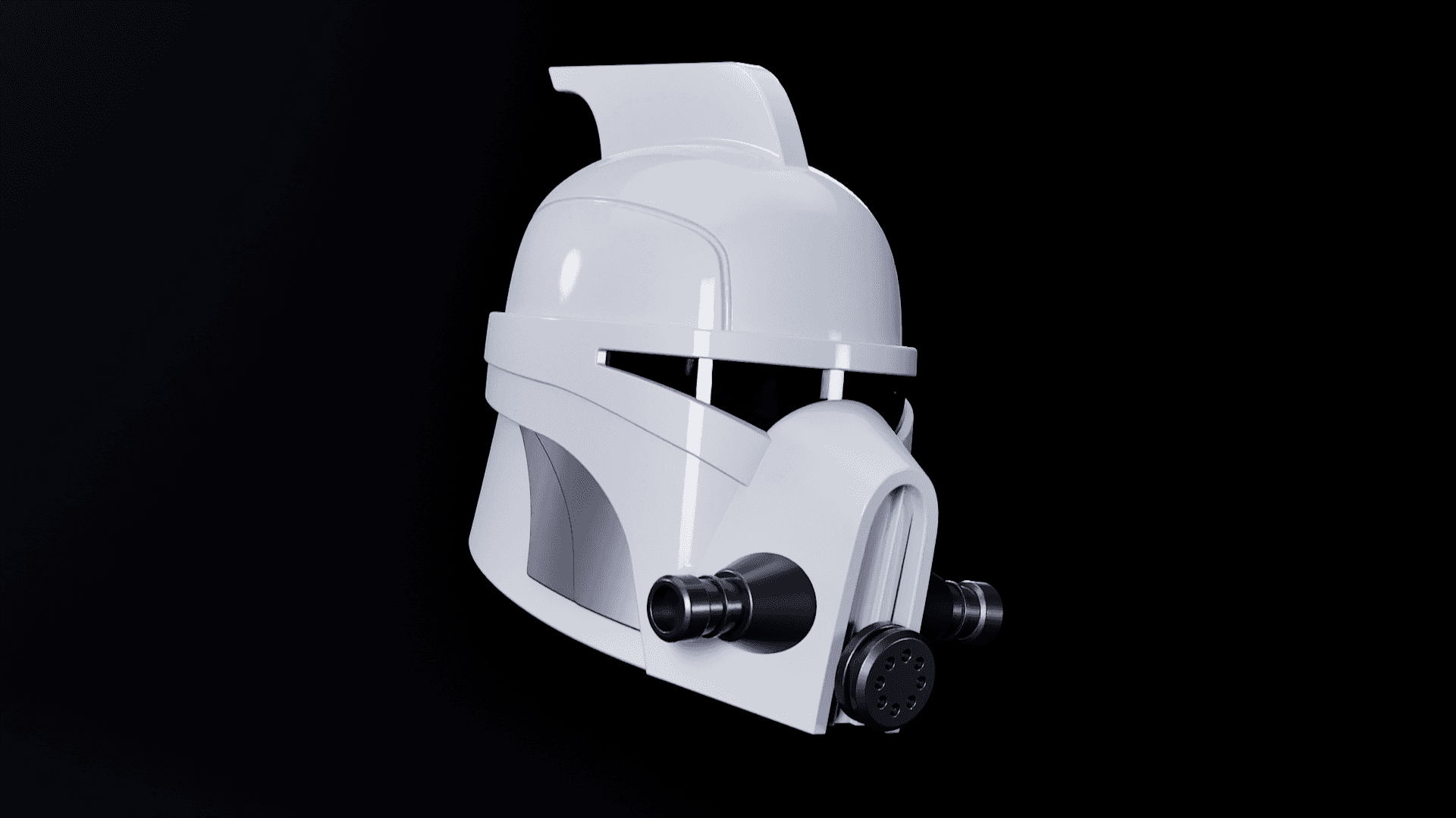 Scuba Clone trooper helmet 3d model