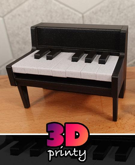 Clicky Piano Fidget 3d model