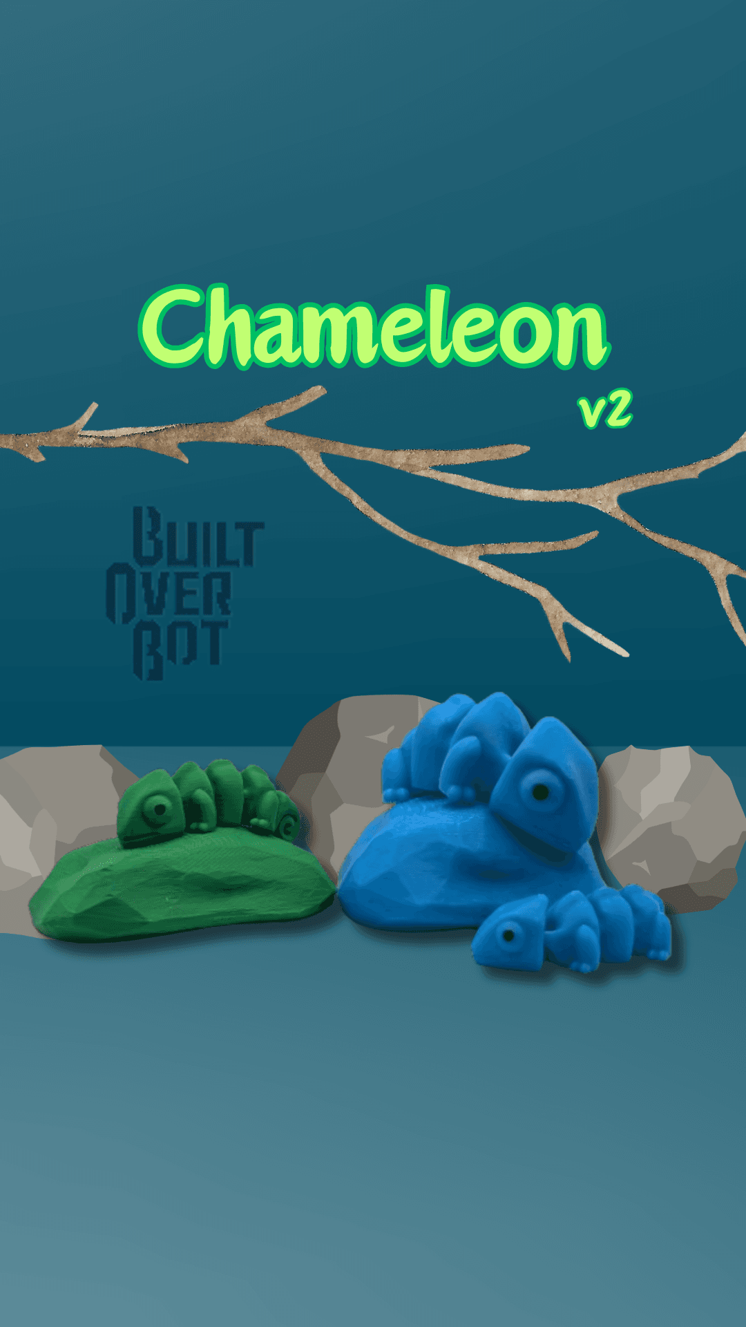 Chameleon V2 3d model