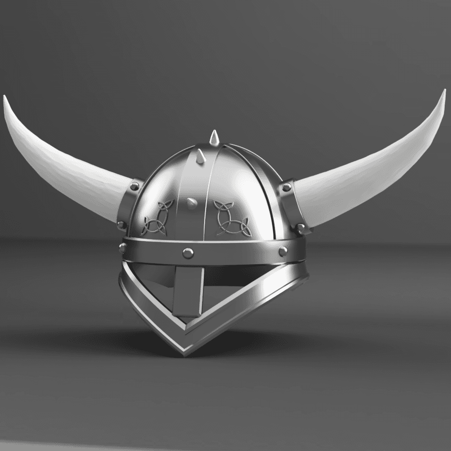 VIKING / DWARVEN HELMET (3-IN-1) 3d model