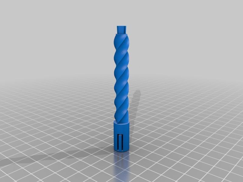 Pump Hand Drill for hex bits 3d model
