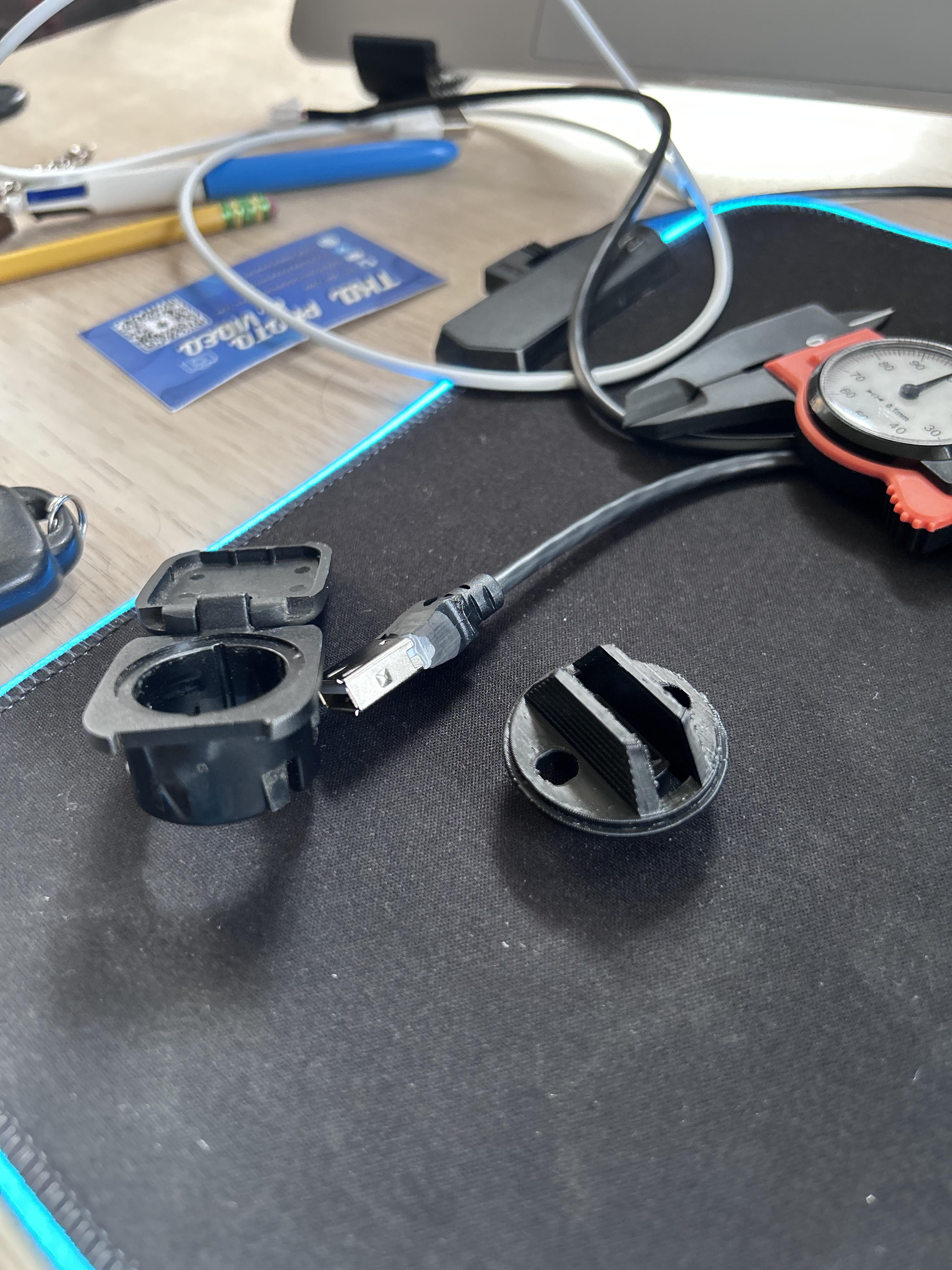 NC Miata 12V USB Adapter  3d model