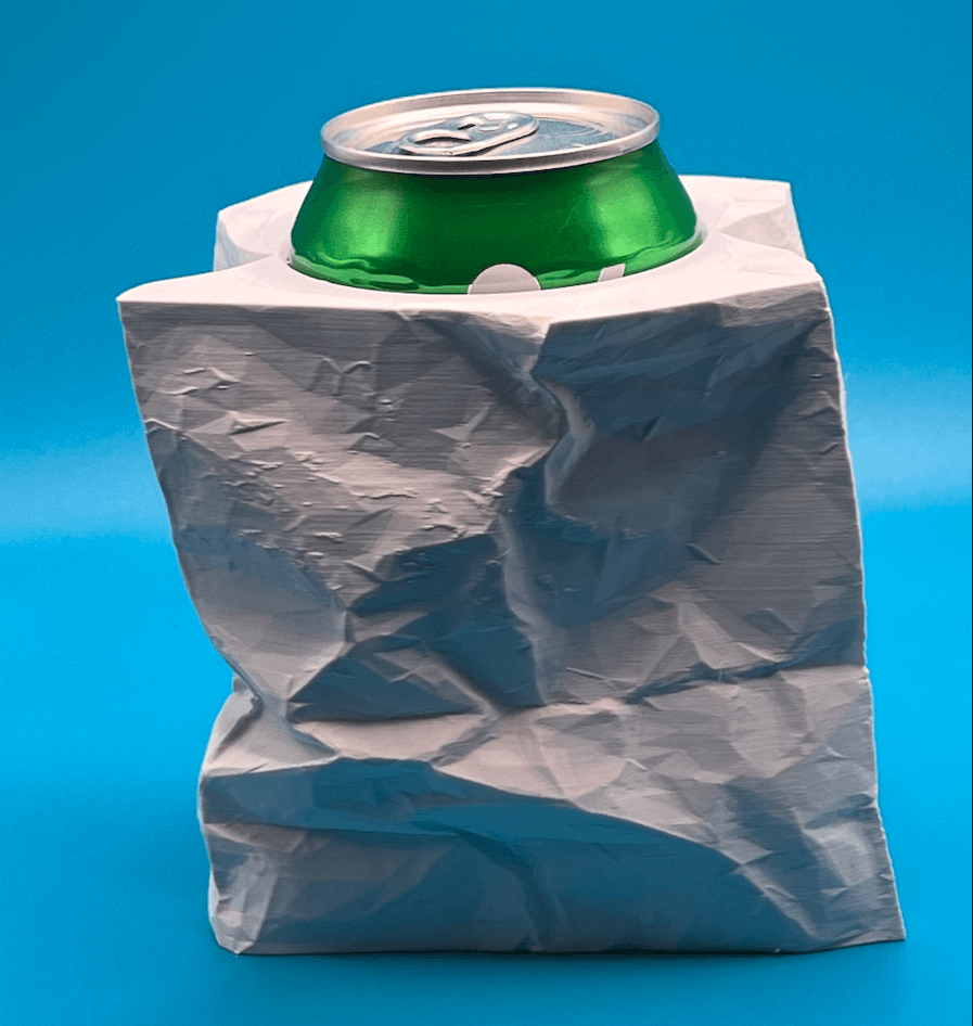 Remix of Blank Can Cup RETURNS! - Paper Bag 3d model