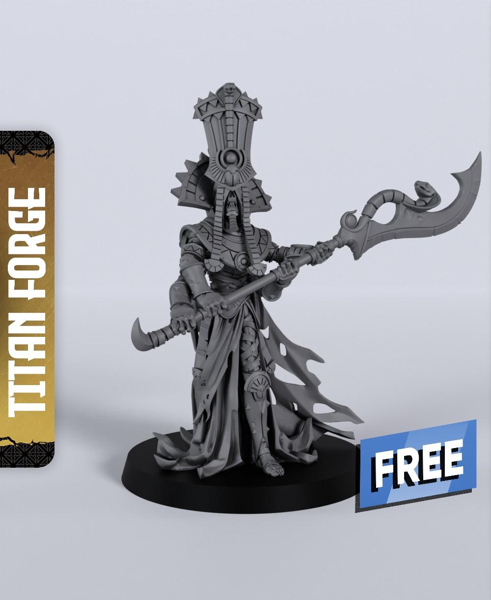 Sand Lord - With Free Dragon Warhammer - 5e DnD Inspired for RPG and Wargamers 3d model