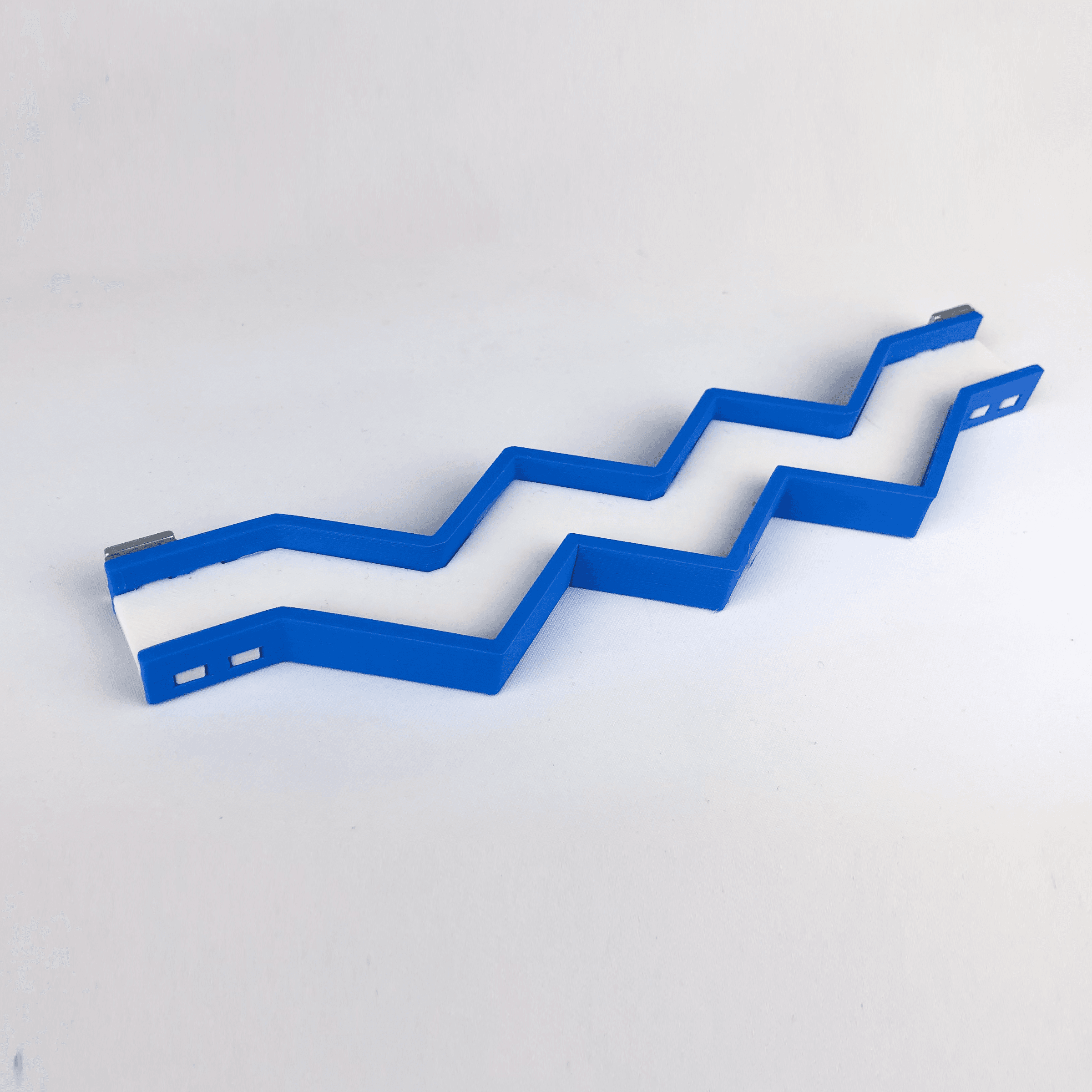 Infinity Trax | Zig-Zag | Modular Magnetic marble Run 3d model