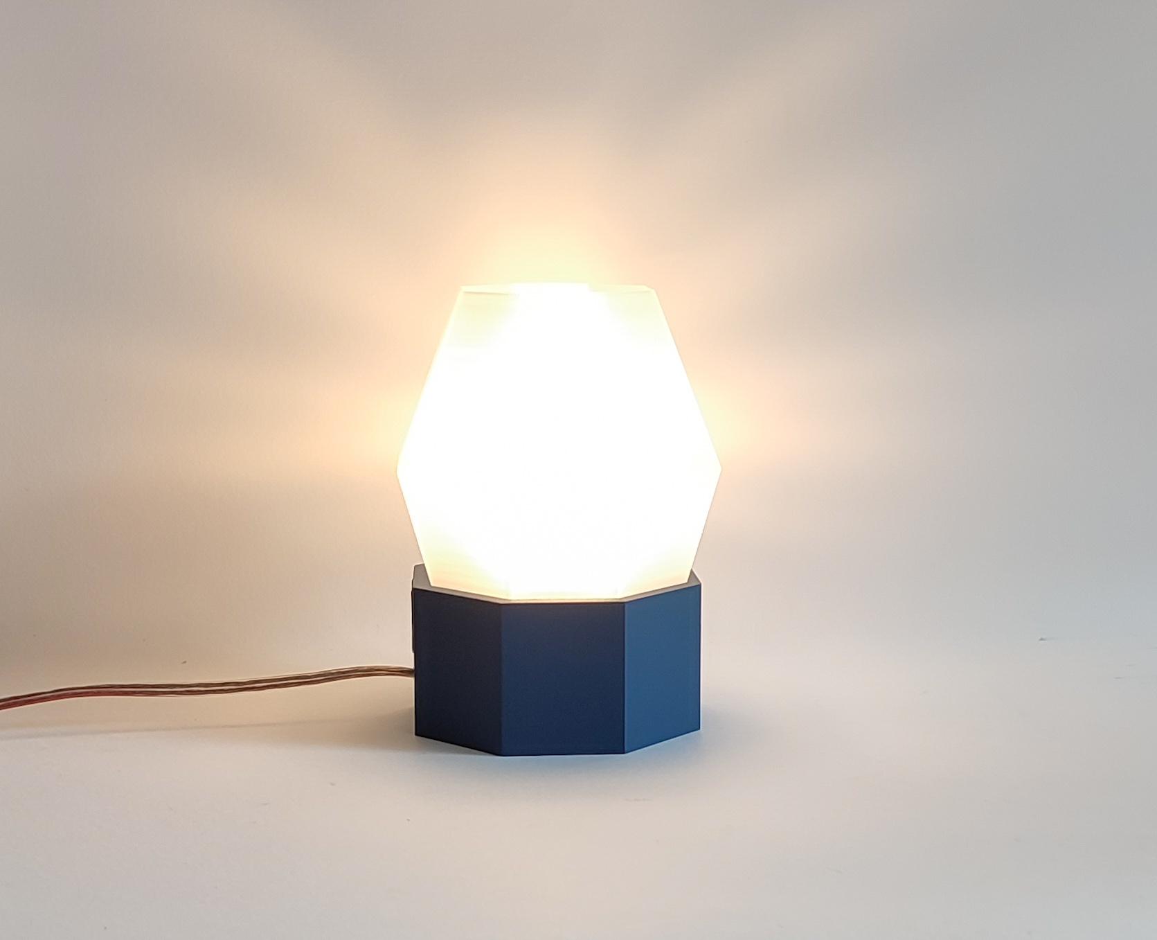 Octagon lamp 3d model