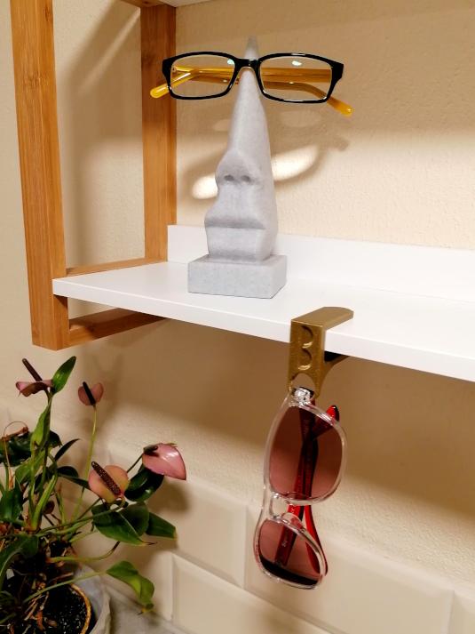 Glasses holder clip 3d model
