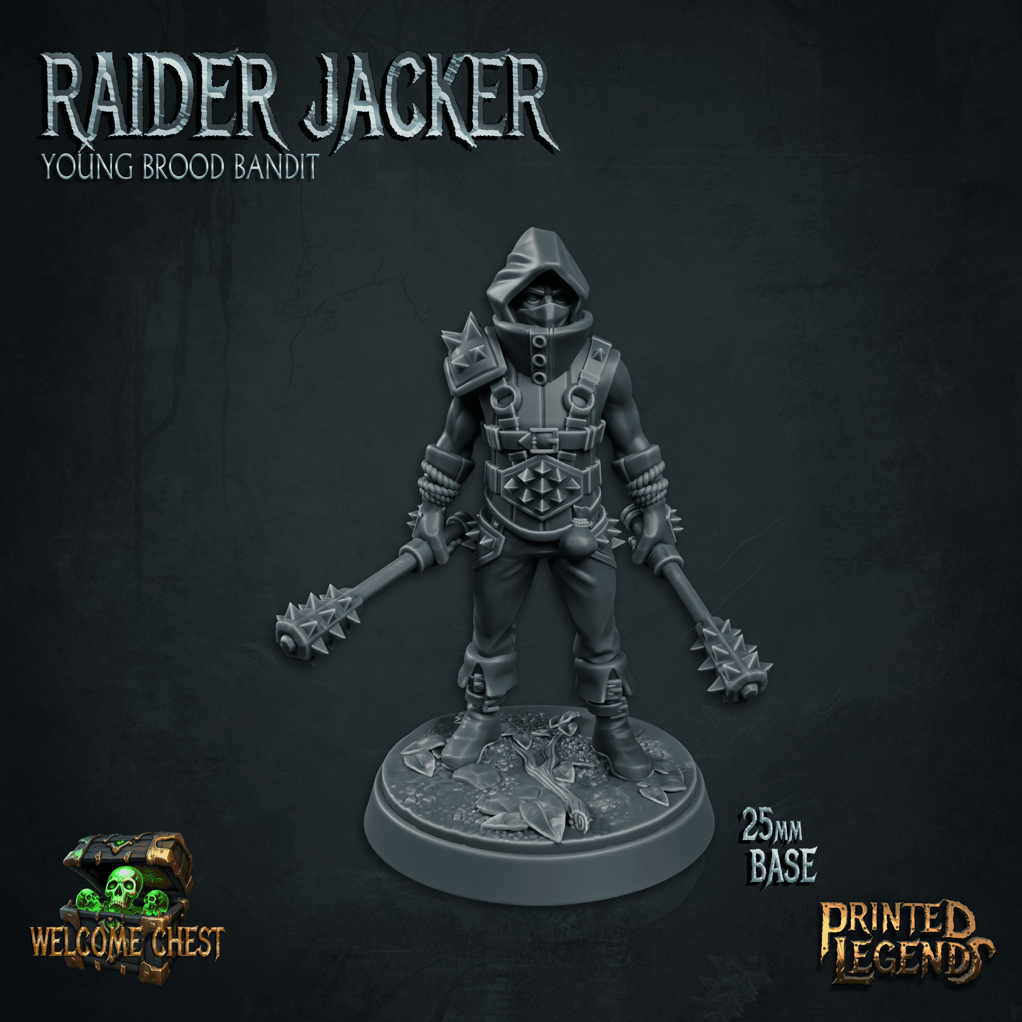 Raider 03 (25mm Base) 3d model