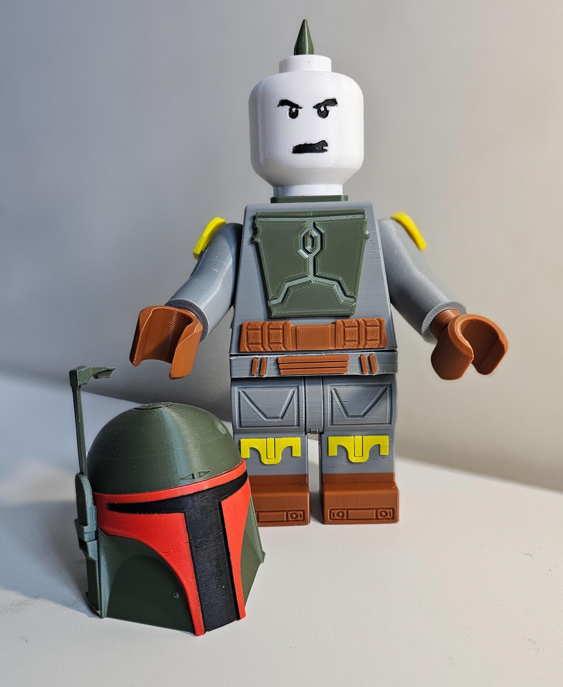 Boba Fett (6:1 LEGO - Love theses I'm going to make all of them - 3d model