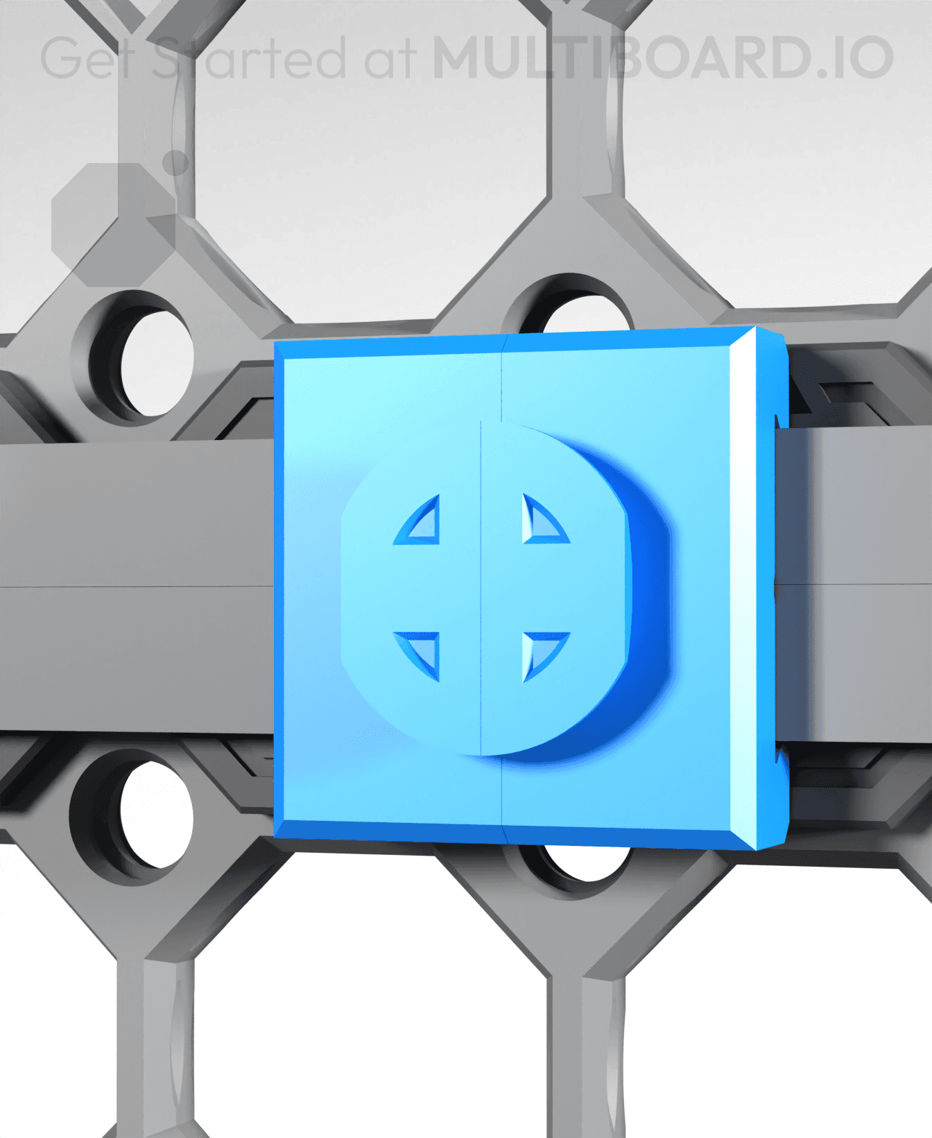 Multipoint - Rail Slider 3d model