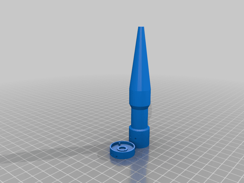 Paracord Marlinspike Container [Proto-1] 3d model