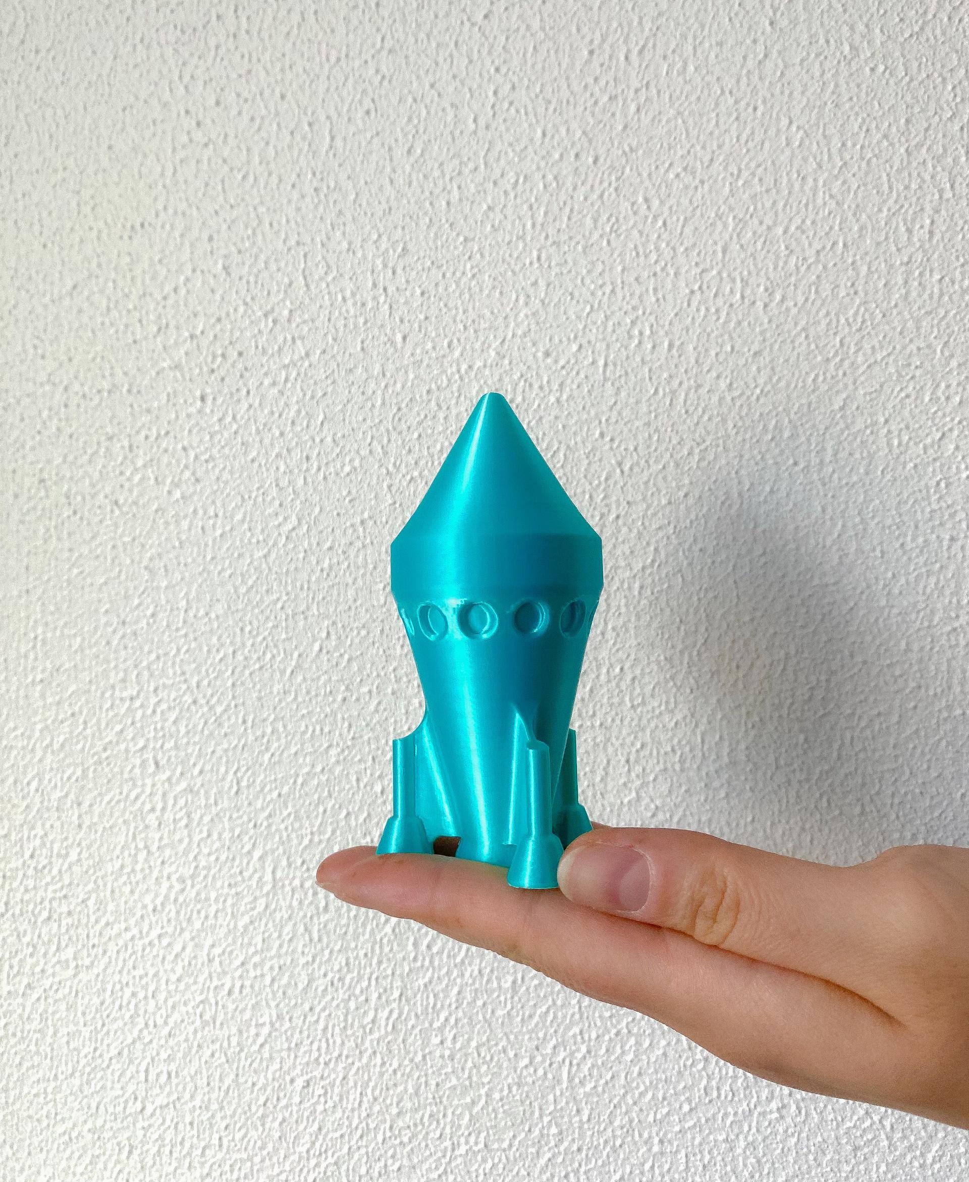 Set Oliver Rocket - Ready for launch!
Polymaker filament - 3d model